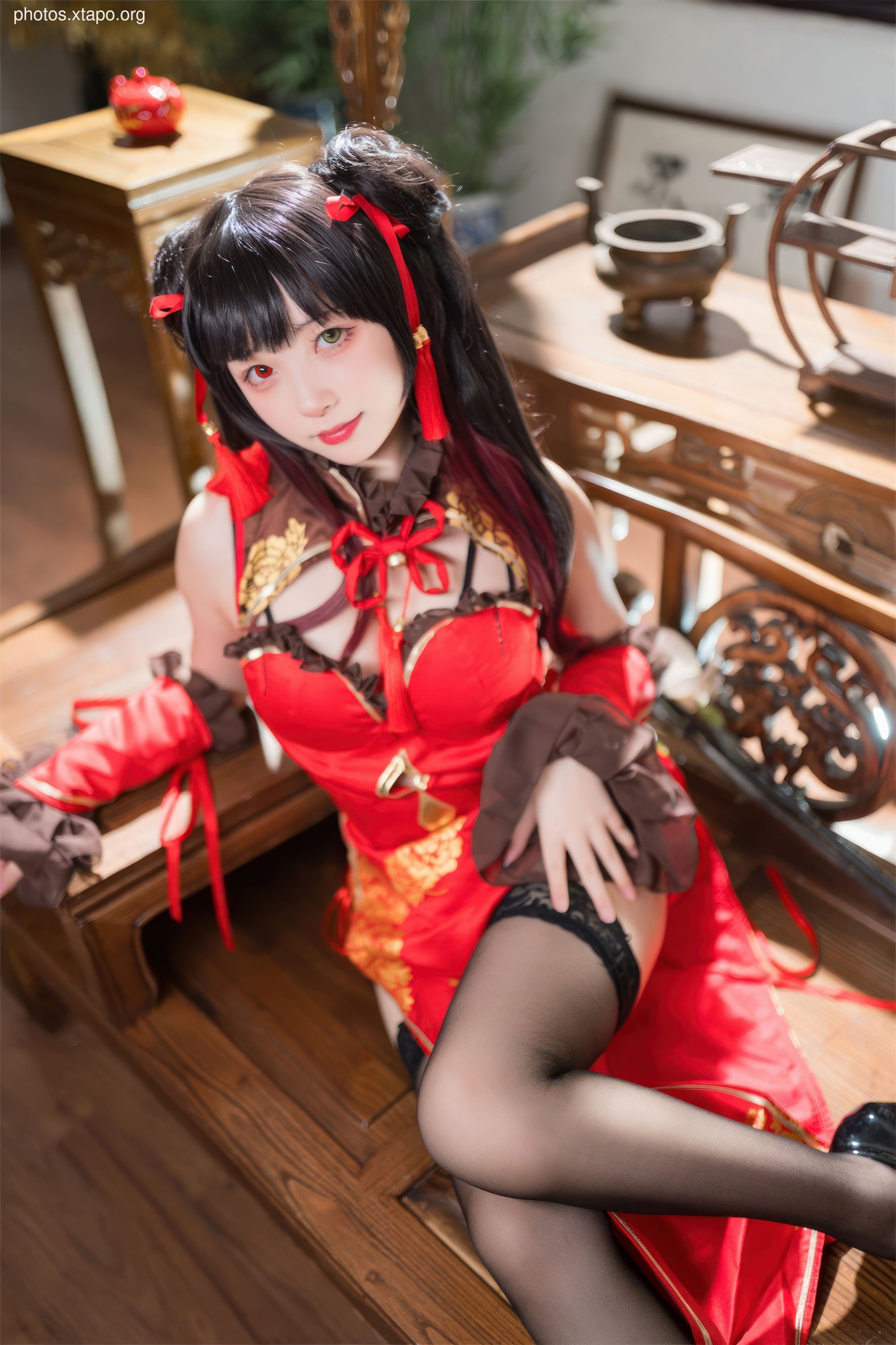 Flower Bell Tokisaki Kurumi Cheongsam 66P