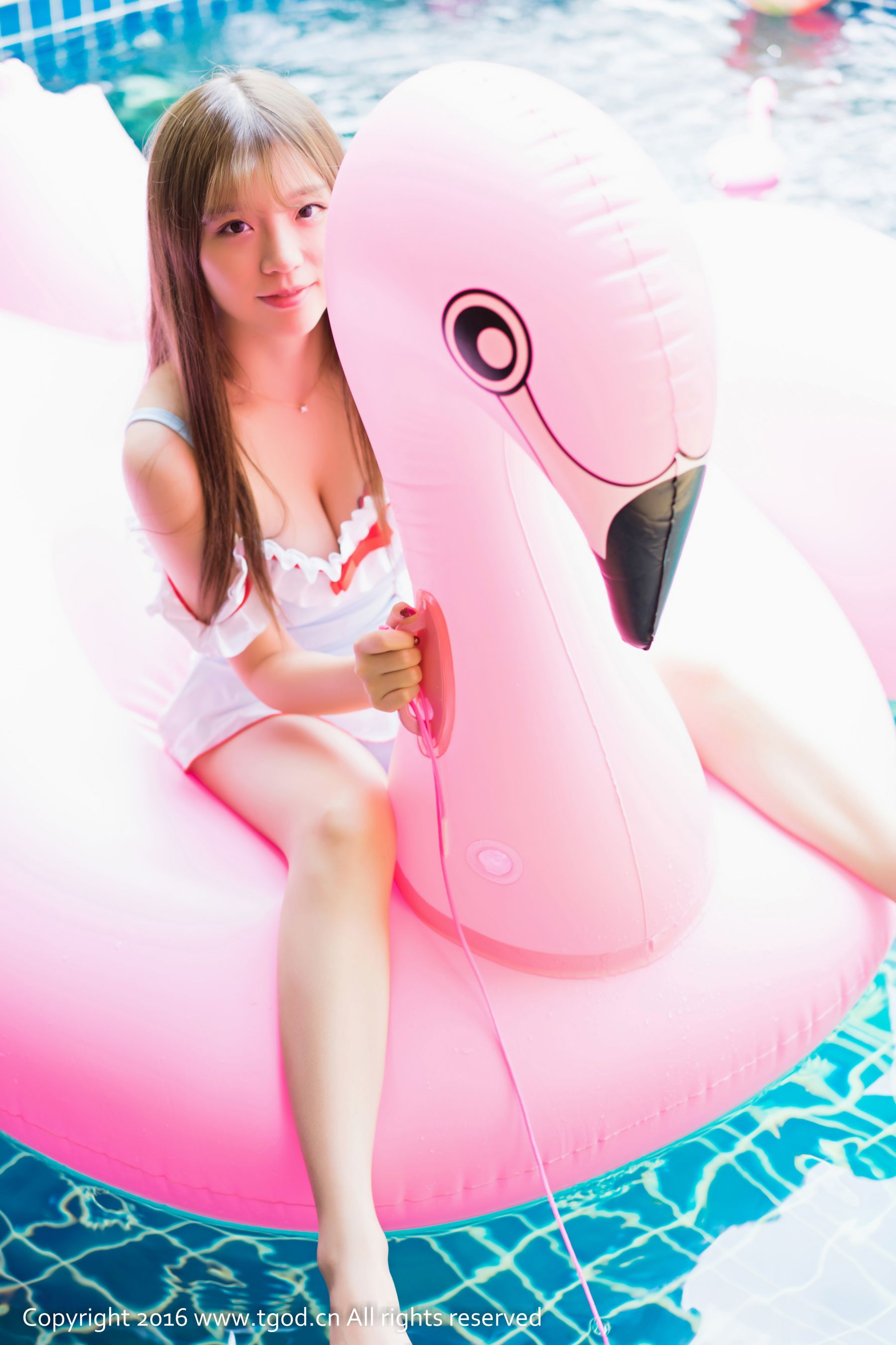 Cheng Tongyan's Samui Island Travel is beautiful, fresh and beautiful girl Push Goddess/You Mihui