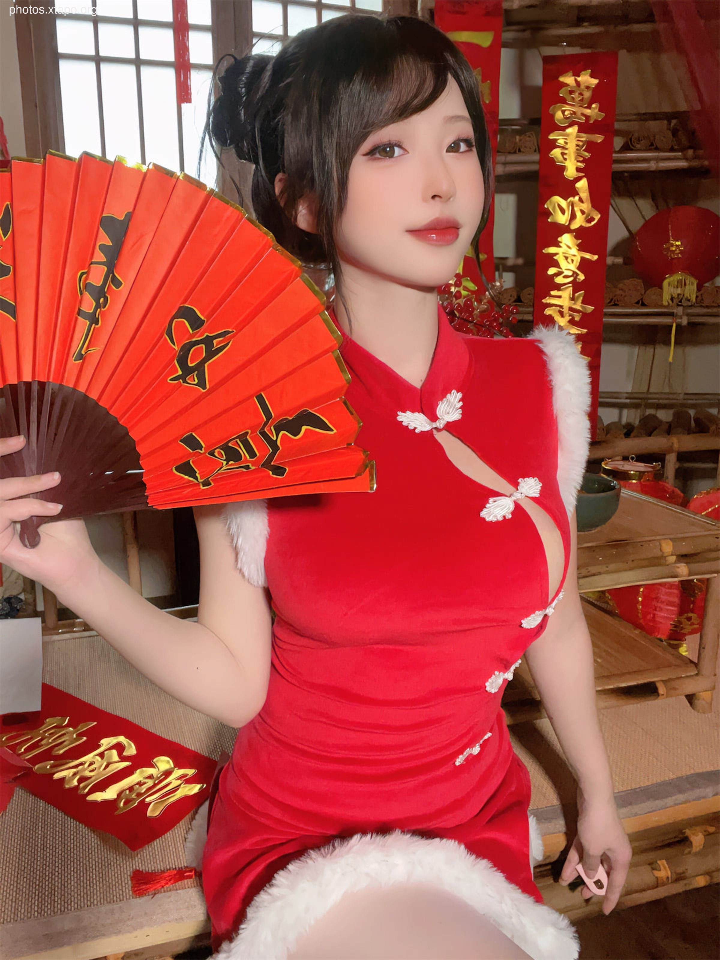 Shimizuya 2023 New Year Cheongsam 77P-770MB