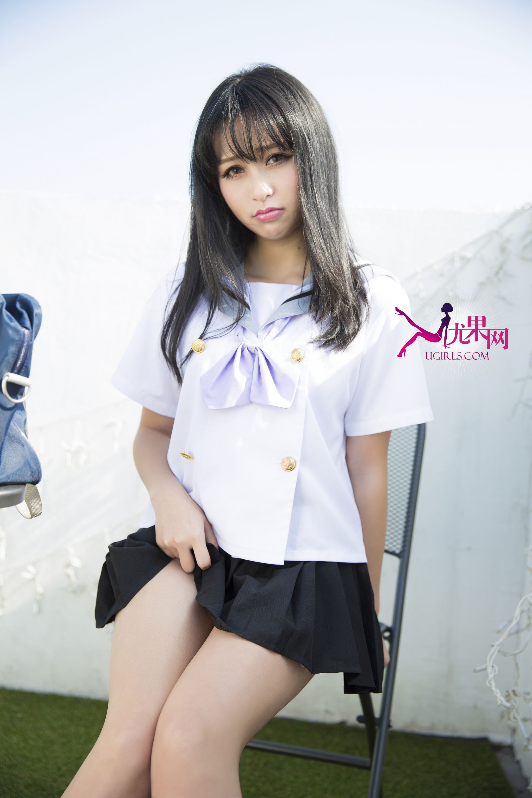 Sora Japanese School Uniform Girl Log Ugirls Ugirls U142