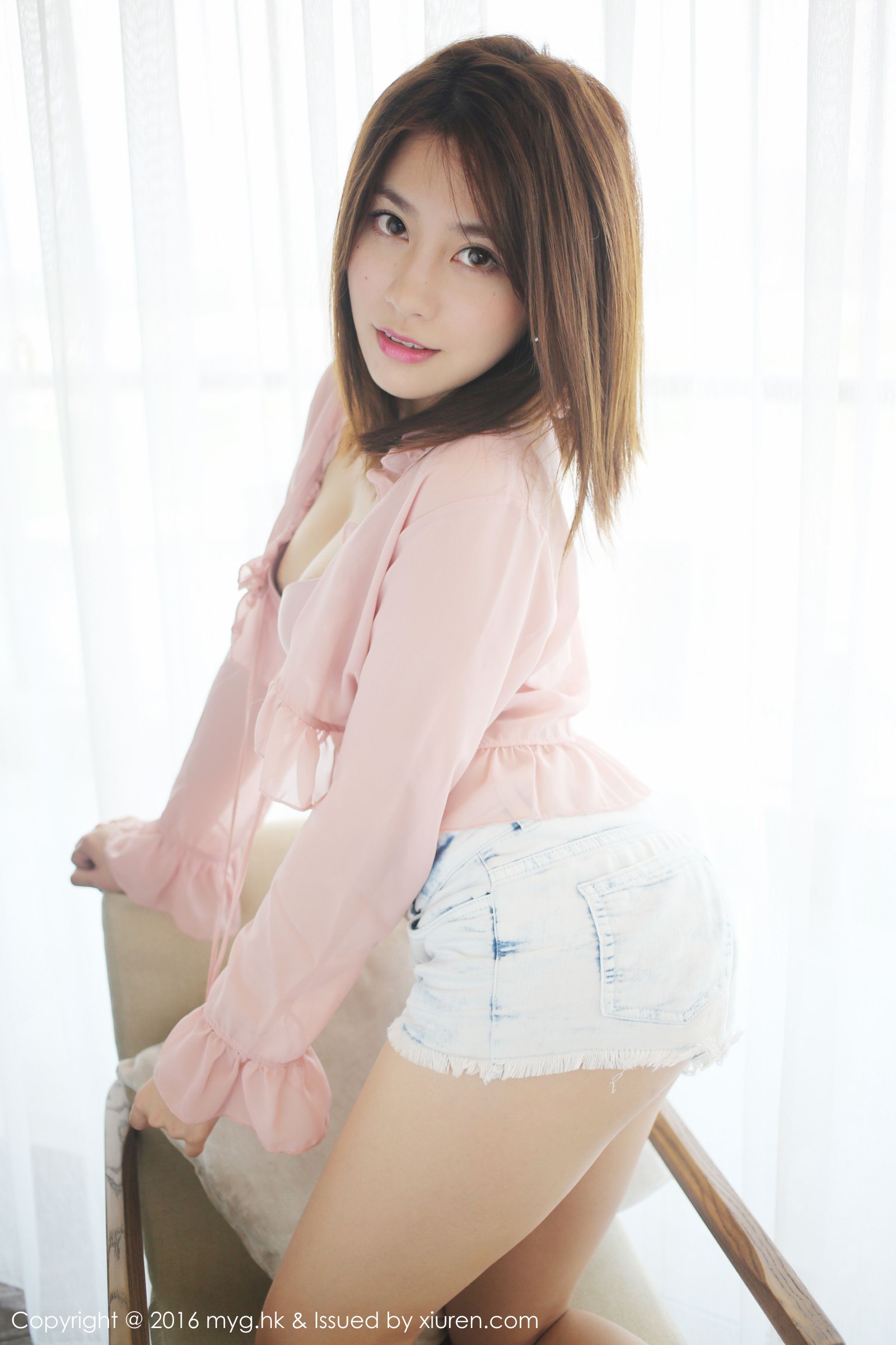 Promise to Sabrina Chu Chu's Cute, Gel's Drived Goddess Miyuan Pavilion Mygirl VOL.223