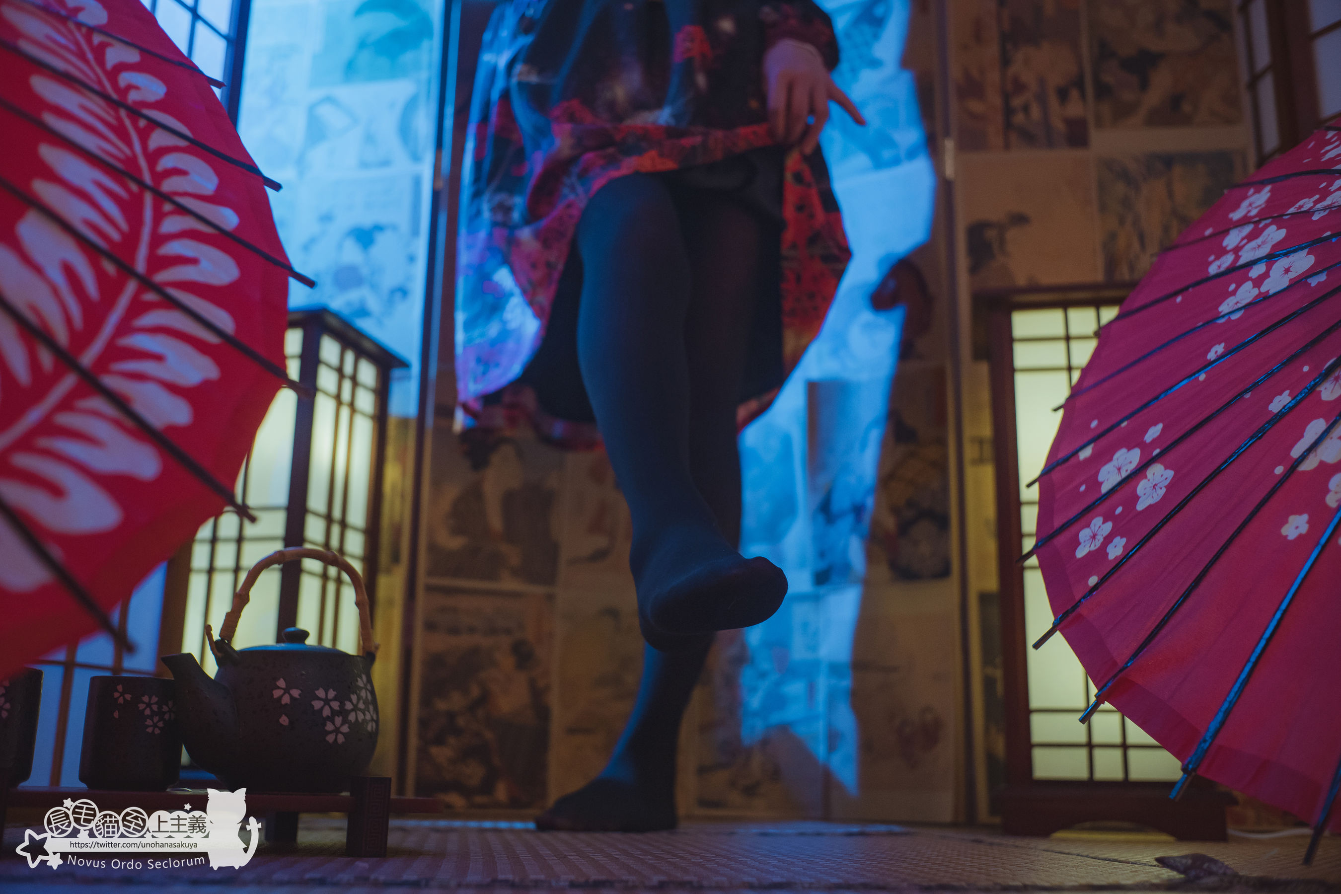 Welfare COS Waiser Kagiki Rin Rin Rin Josei -On the night when cluster amaryllis blooms