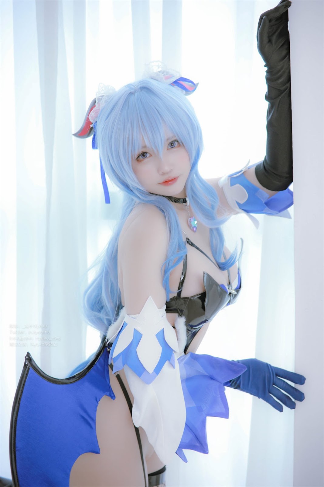 Cosplay Nyako Miaozi Genshin Ganyu Succubus