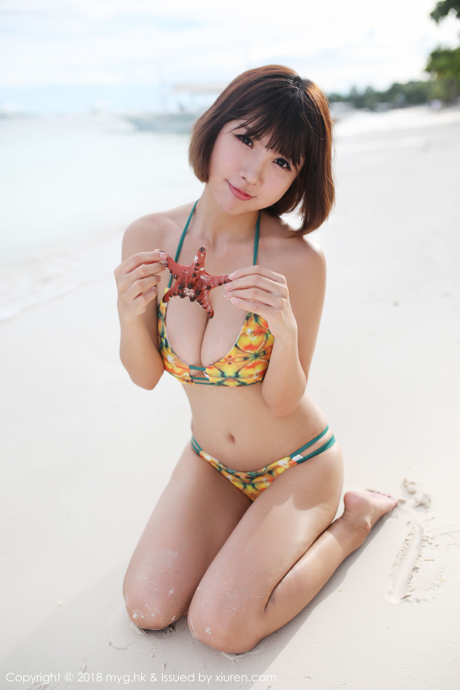 Xiao Qian Sunny The Seductive Charm of the Beach Mygirl Vol.283