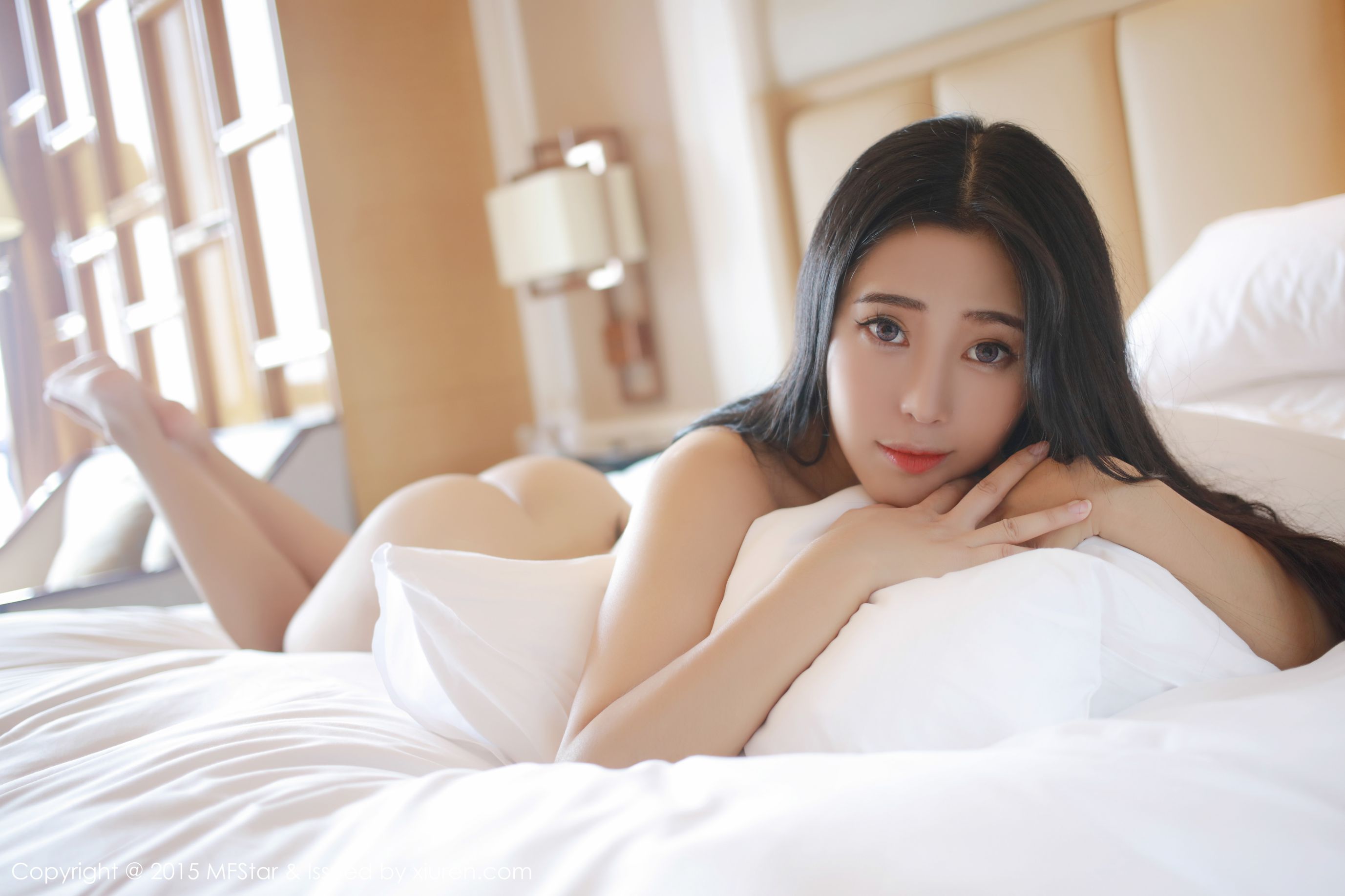 Dou Dou Liang Youlina 3 Set Sexy Uniform Series Model Academy MFSTAR VOL.032