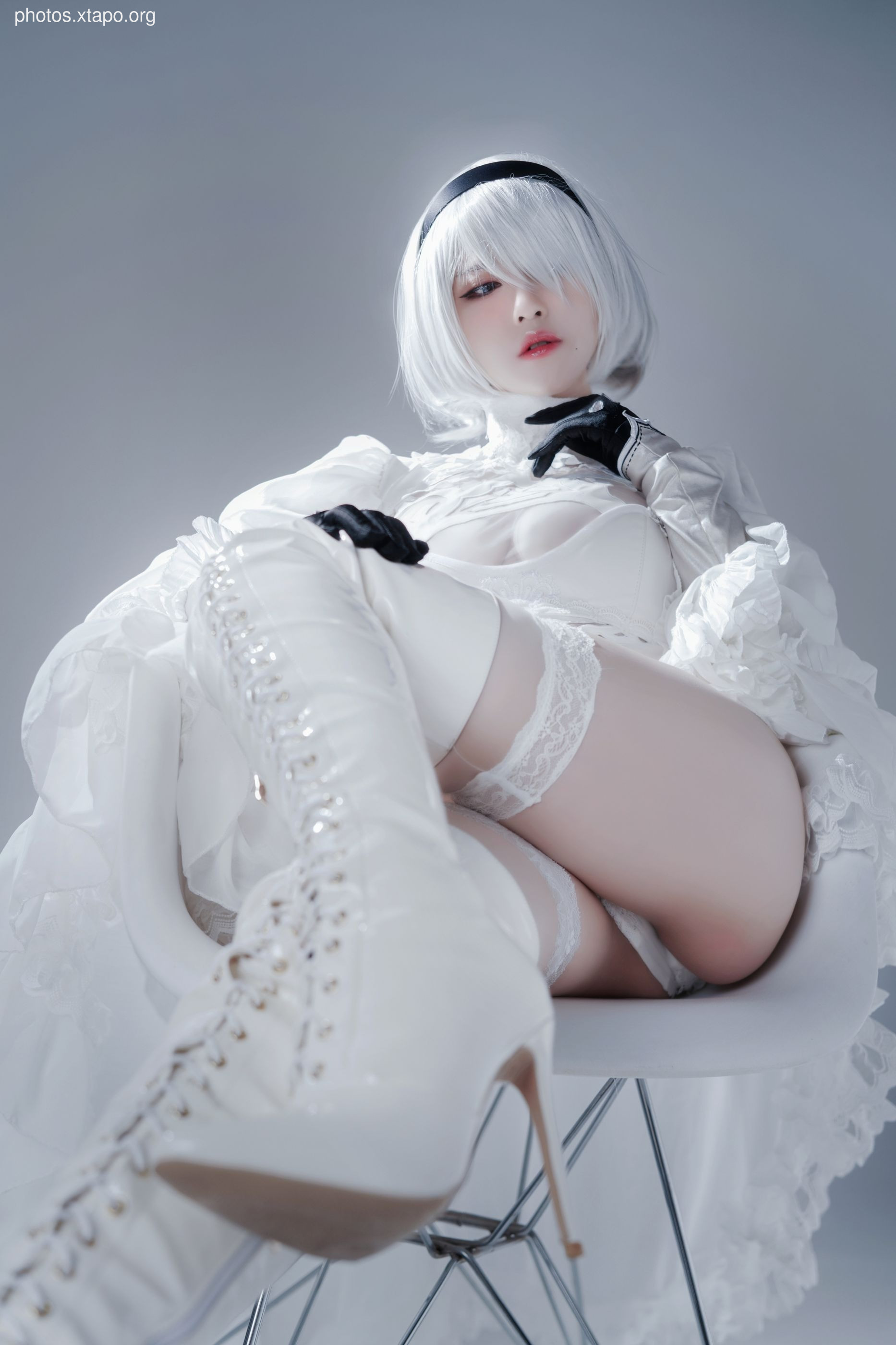 Hanbanzi - Automata ヨルハ No. 2 Type B White Dress 51P-91MB