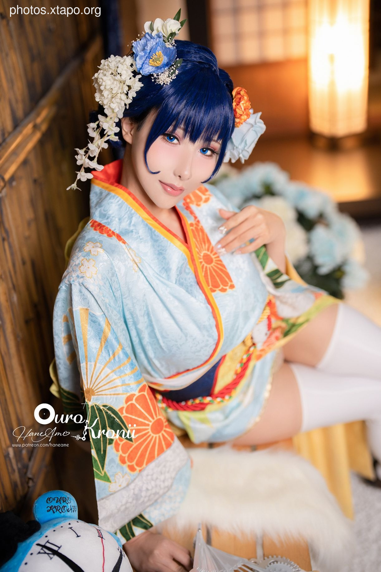 Rain Bo_HANEAME HOLOLIVE_ Kronii_Photobook _ Time Photo & Nbsp 2. Kimono