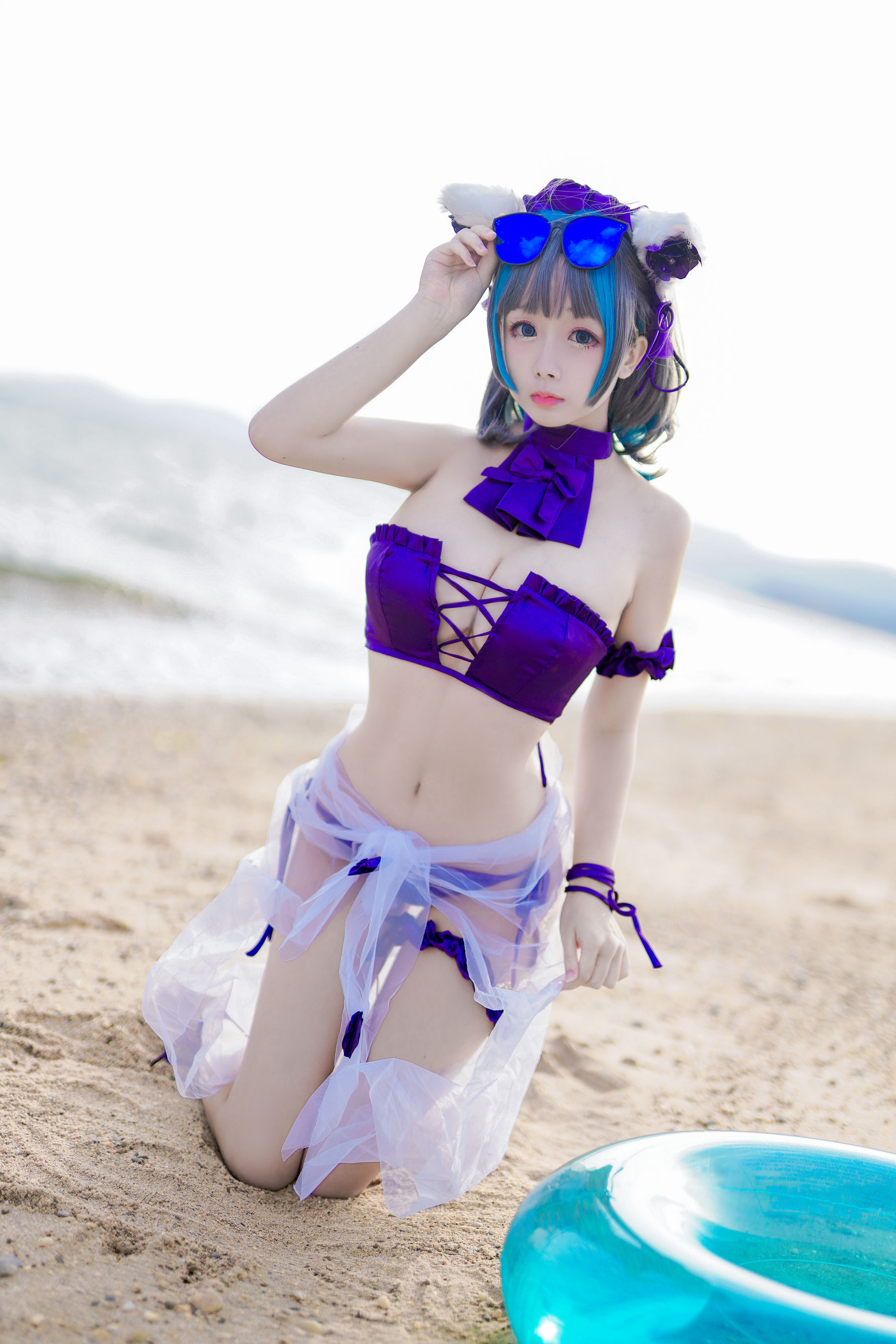 COS Welfare COSPLAY Renai Jiao -Chai County Cat Swimsuit