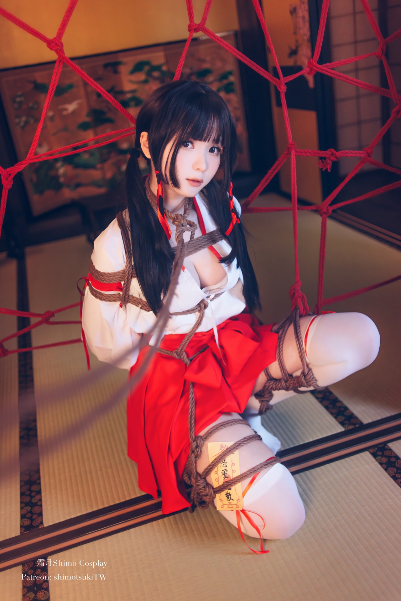 [Shimotsukishimo] Shrine Maiden 捆绑 Miko Bundle