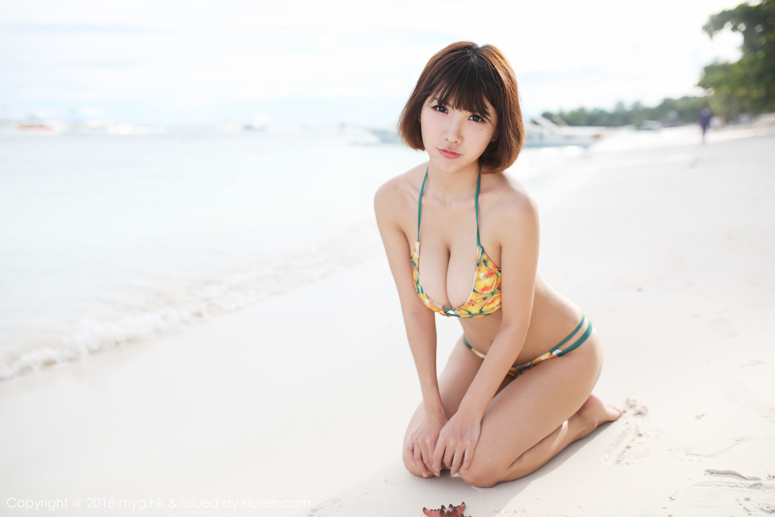 Xiao Qian Sunny The Seductive Charm of the Beach Mygirl Vol.283