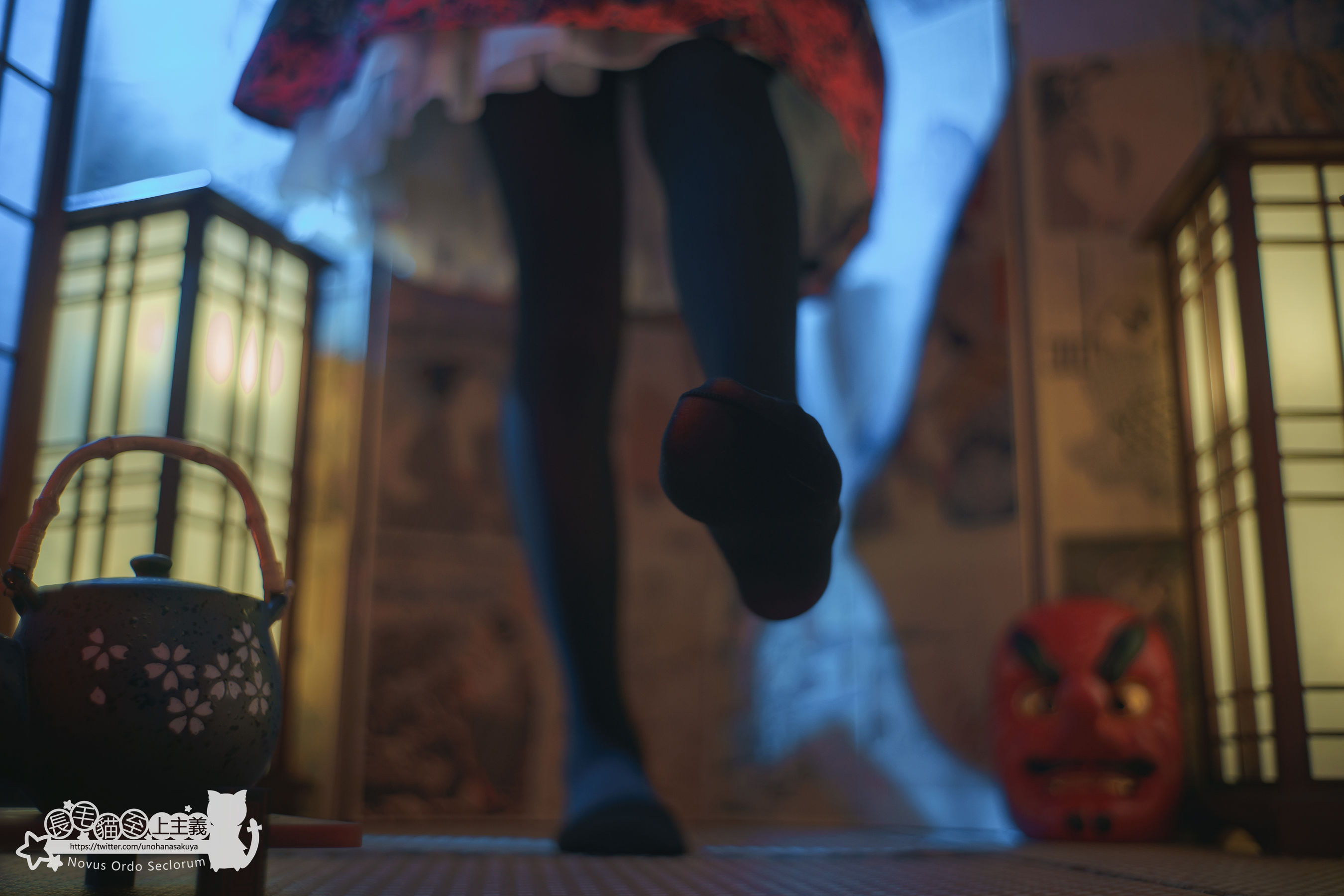 Welfare COS Waiser Kagiki Rin Rin Rin Josei -On the night when cluster amaryllis blooms