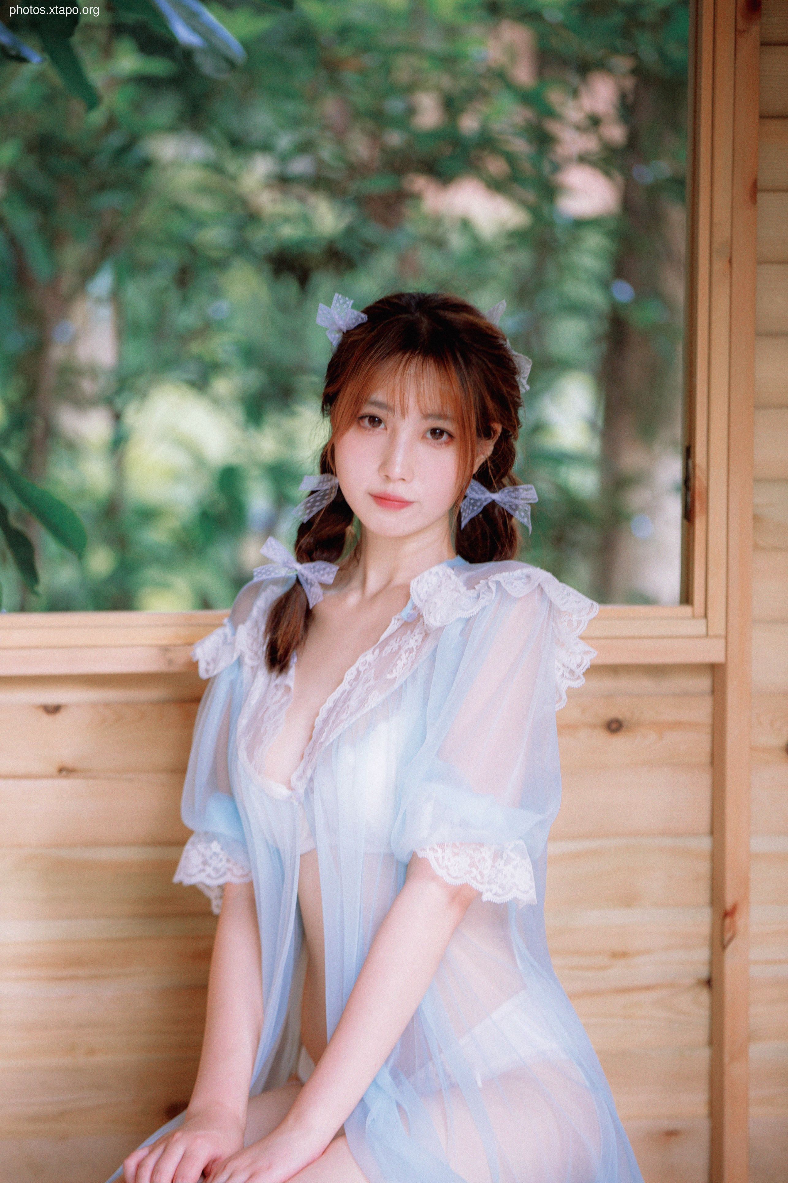 NO.022 Blue gauze 40p-596MB