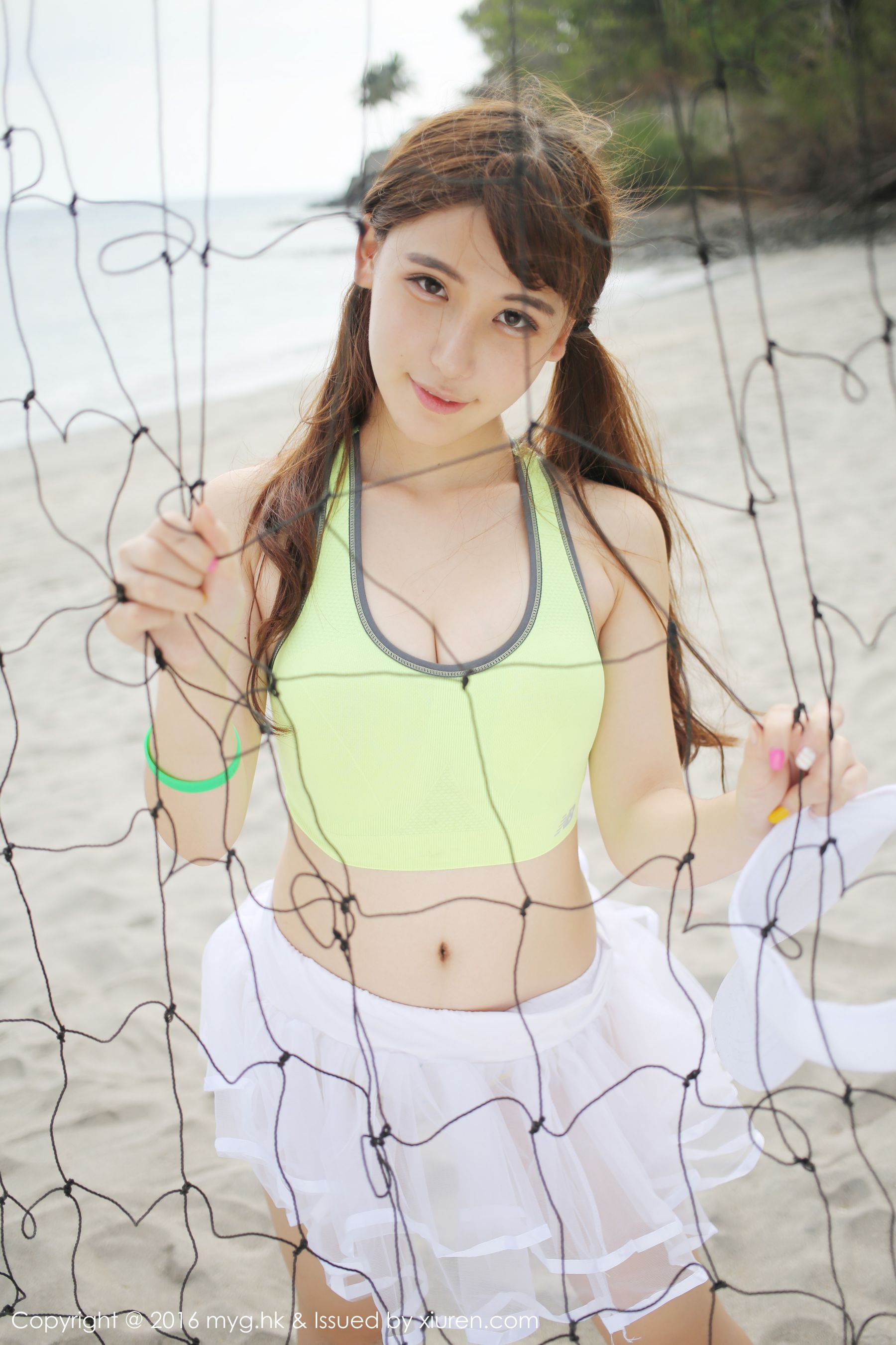 Xiongyu BOBO Longmu Island Travel Beach Beauty Fresh Series Miyuan Pavilion Mygirl VOL.191