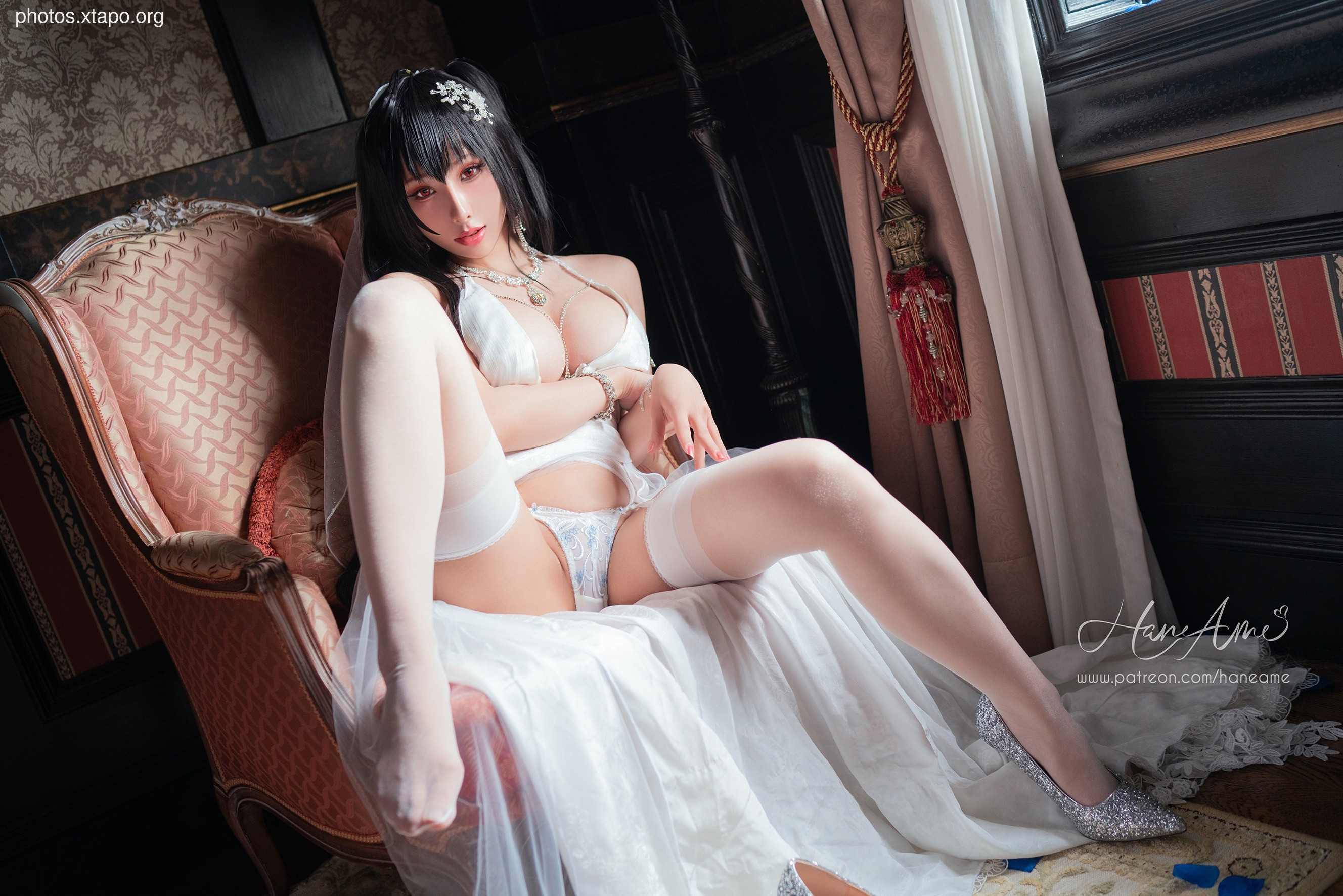 Rain wave_Hheneame -No.130 big phoenix flower stand (taiHou Wedding) 40p -88MB