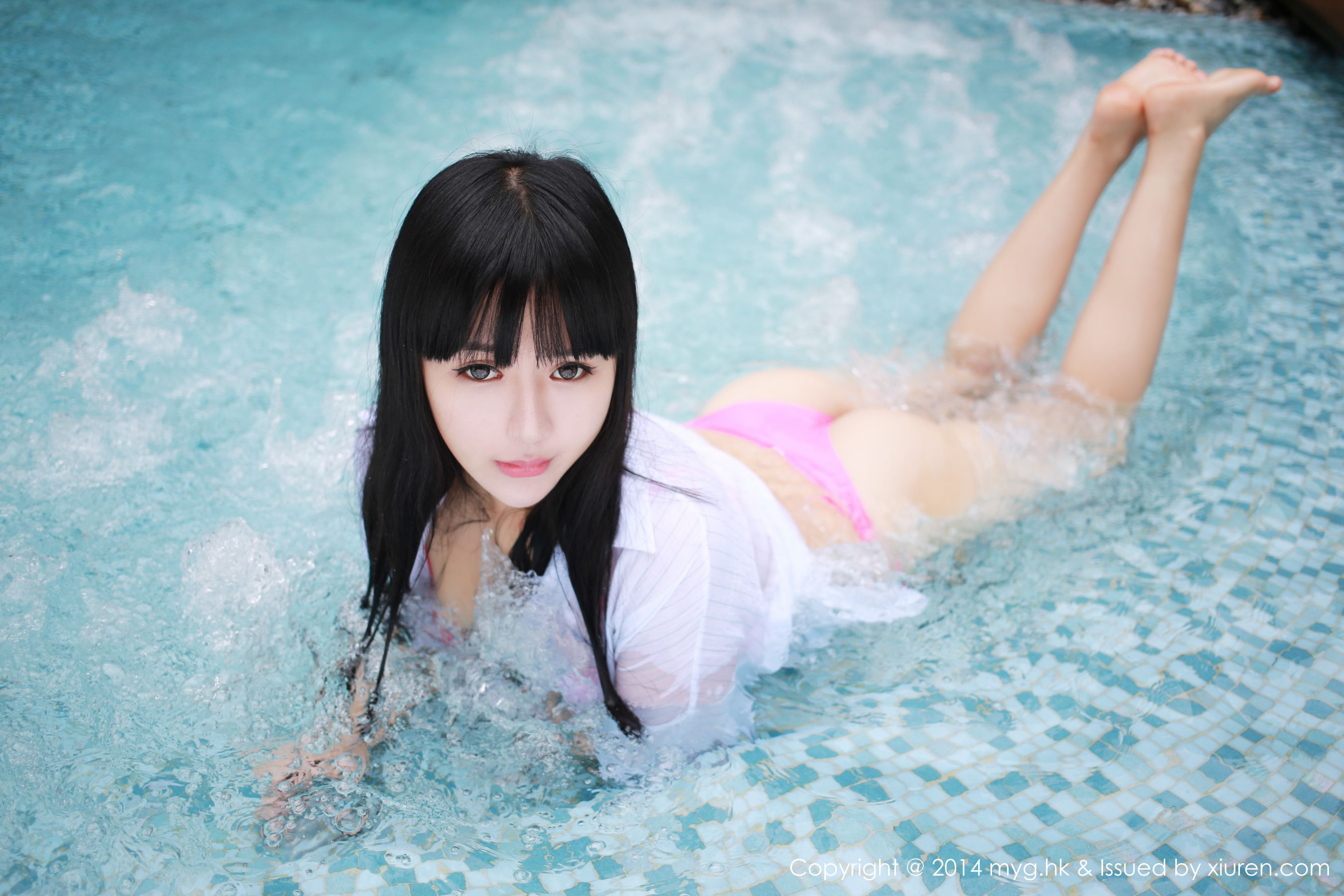 Babao Icey Outside UnderwearWet Body Miyuan Pavilion Mygirl VOL.022
