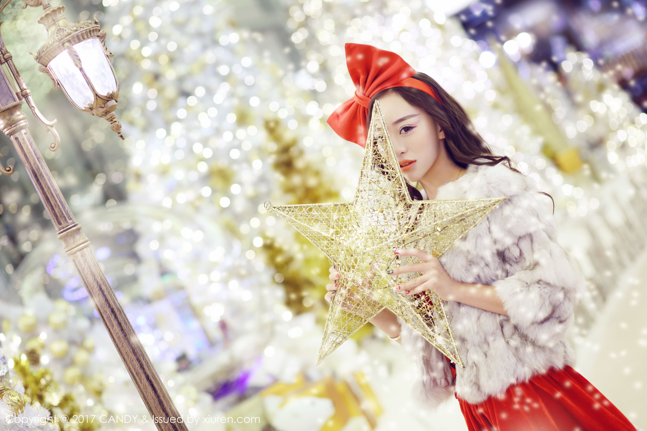 Meng Qiqi/Prince's Princess/Unknown Christmas Gift Net Red Pavilion Candy Vol.047