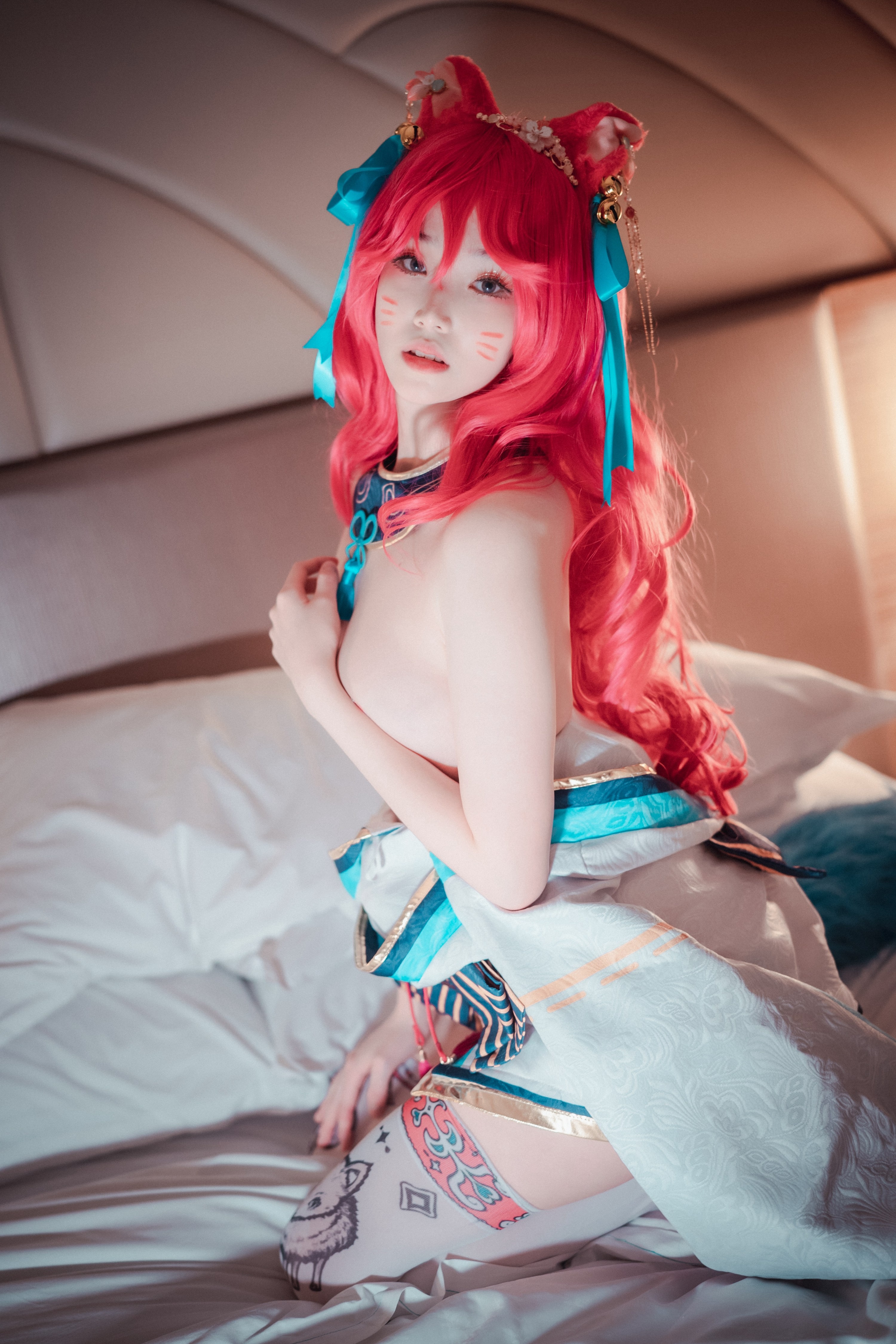 DJAWA Photo – Bambi (밤비) : “Spirit Blossom Ahri (League of Legends)” 145P