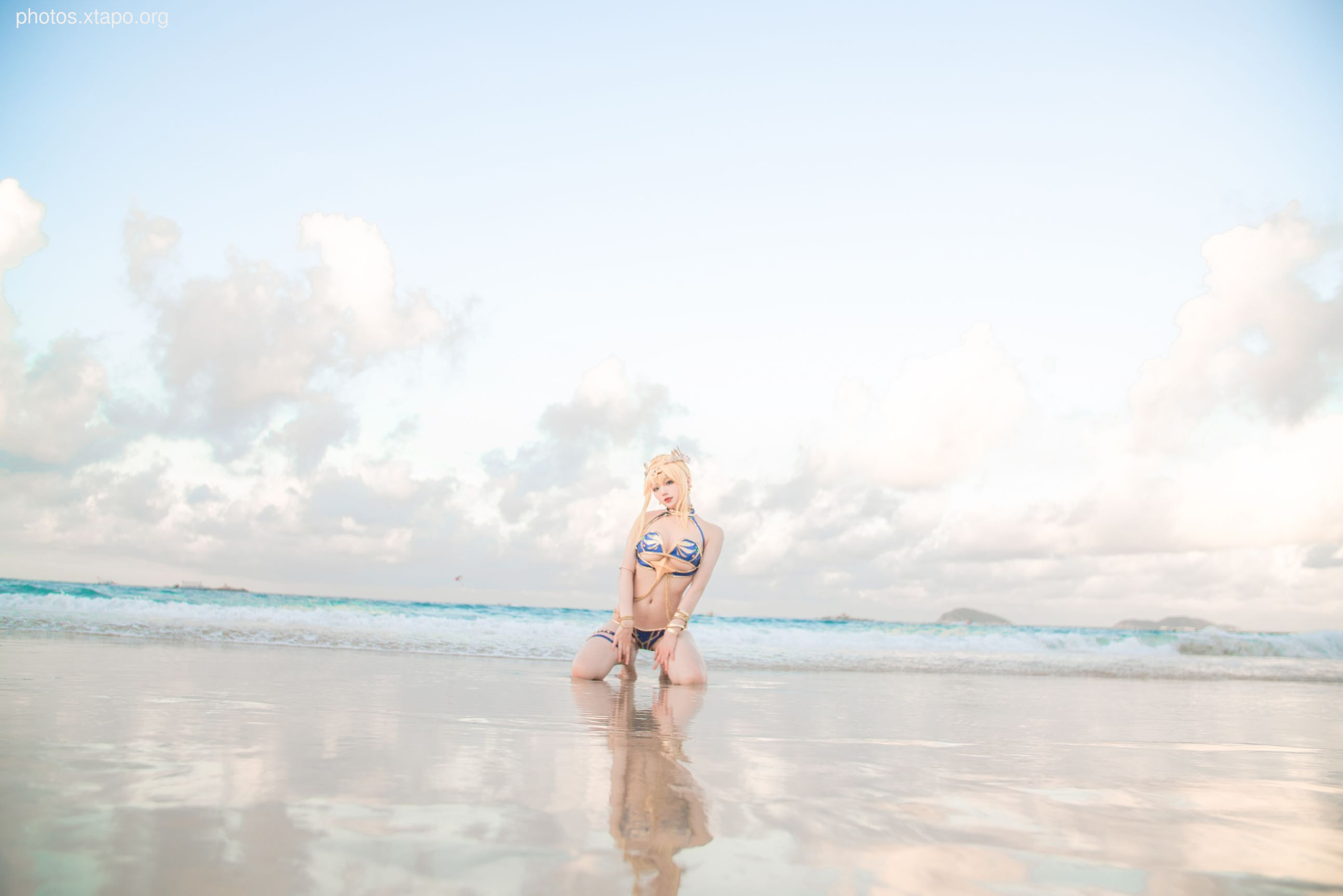 NO.029 White Gun Swimsuit 48P-257MB