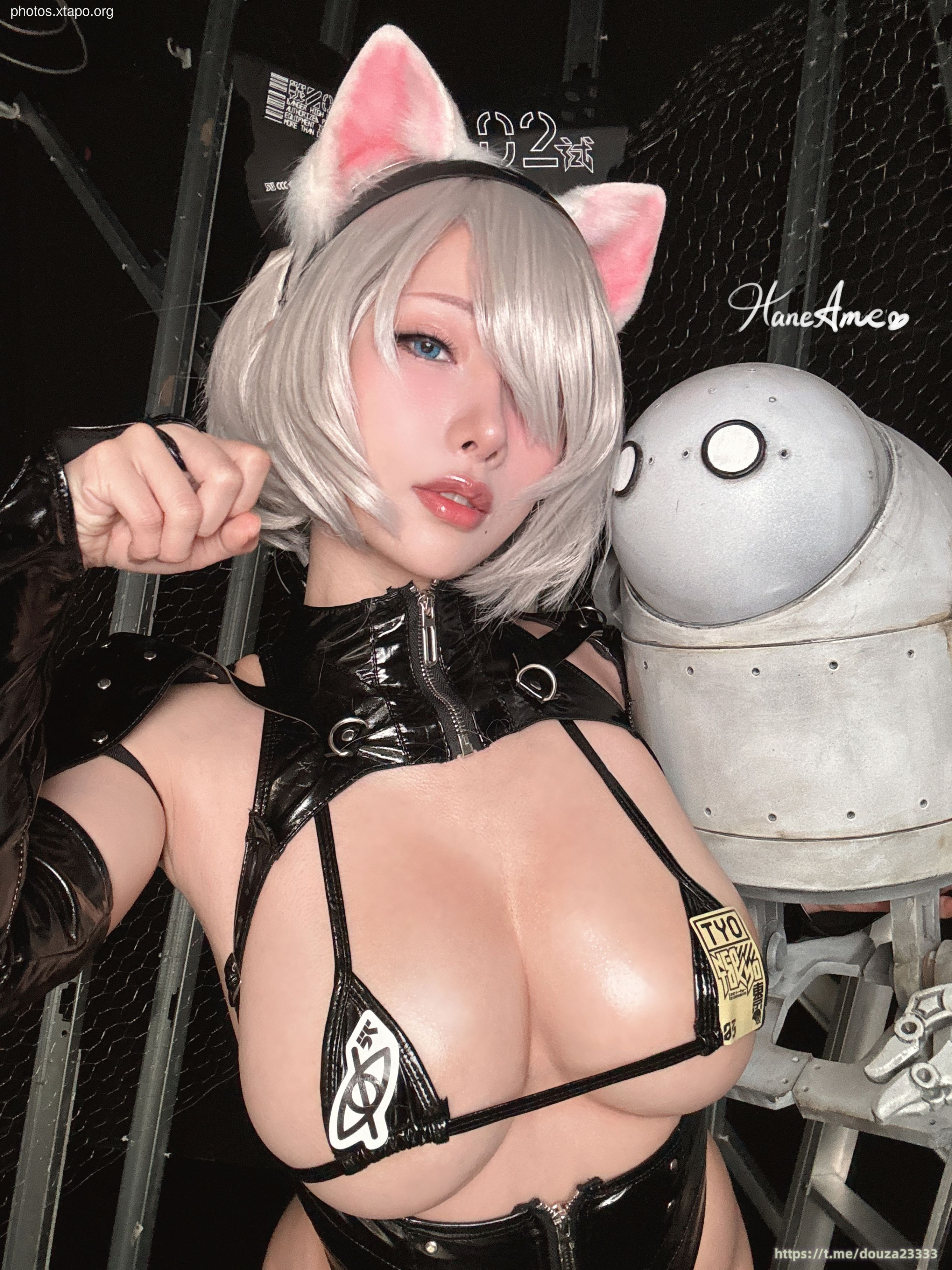 Yubo Nier Automata_ 2B_ Cyberpunk Maomao (March 4 tipping group resources)