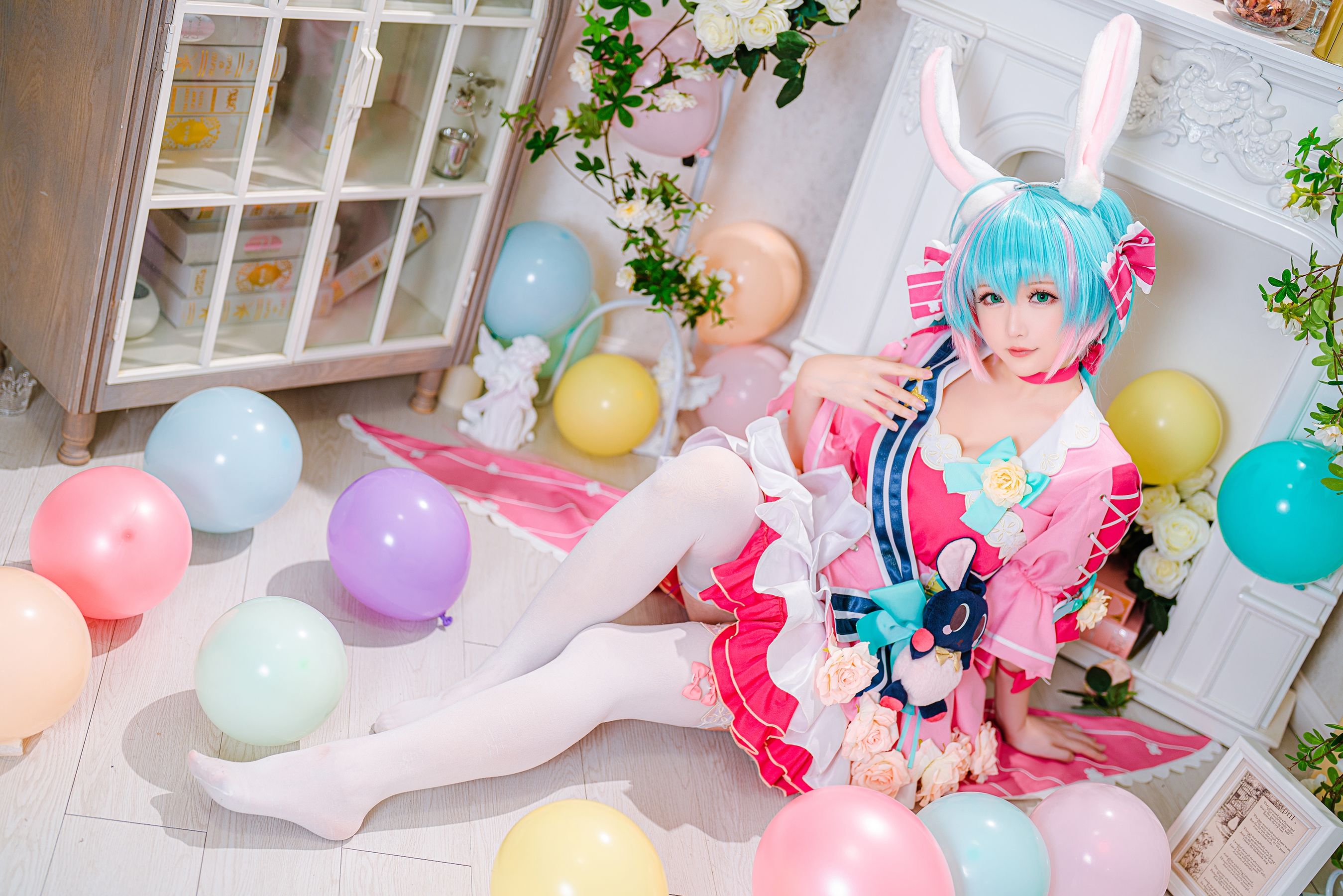 Welfare COS Miss Coser Sister Star Zhi Zhi Zhi -Valentine's Day Dream set group