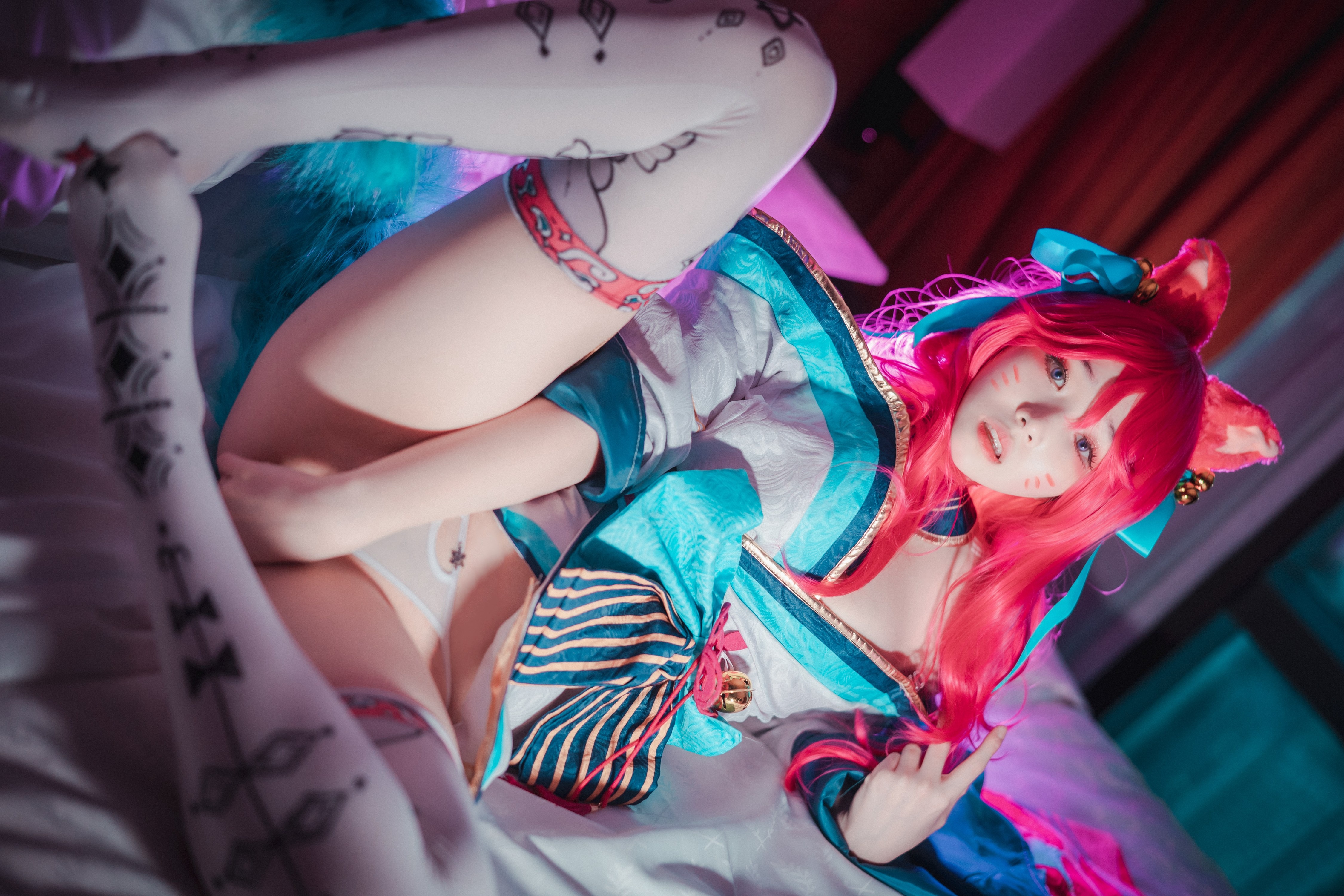 DJAWA Photo – Bambi (밤비) : “Spirit Blossom Ahri (League of Legends)” 145P