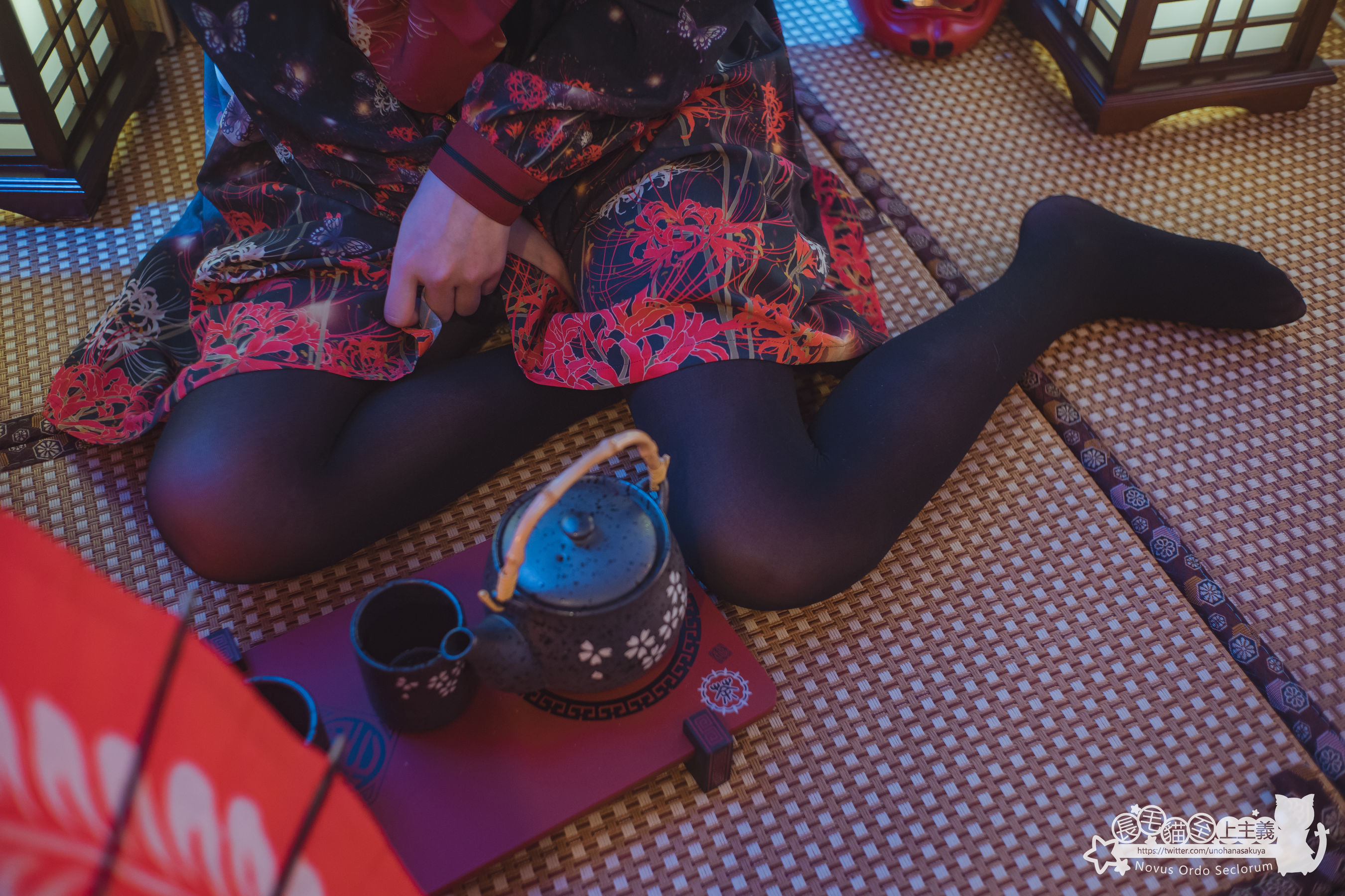 Welfare COS Waiser Kagiki Rin Rin Rin Josei -On the night when cluster amaryllis blooms