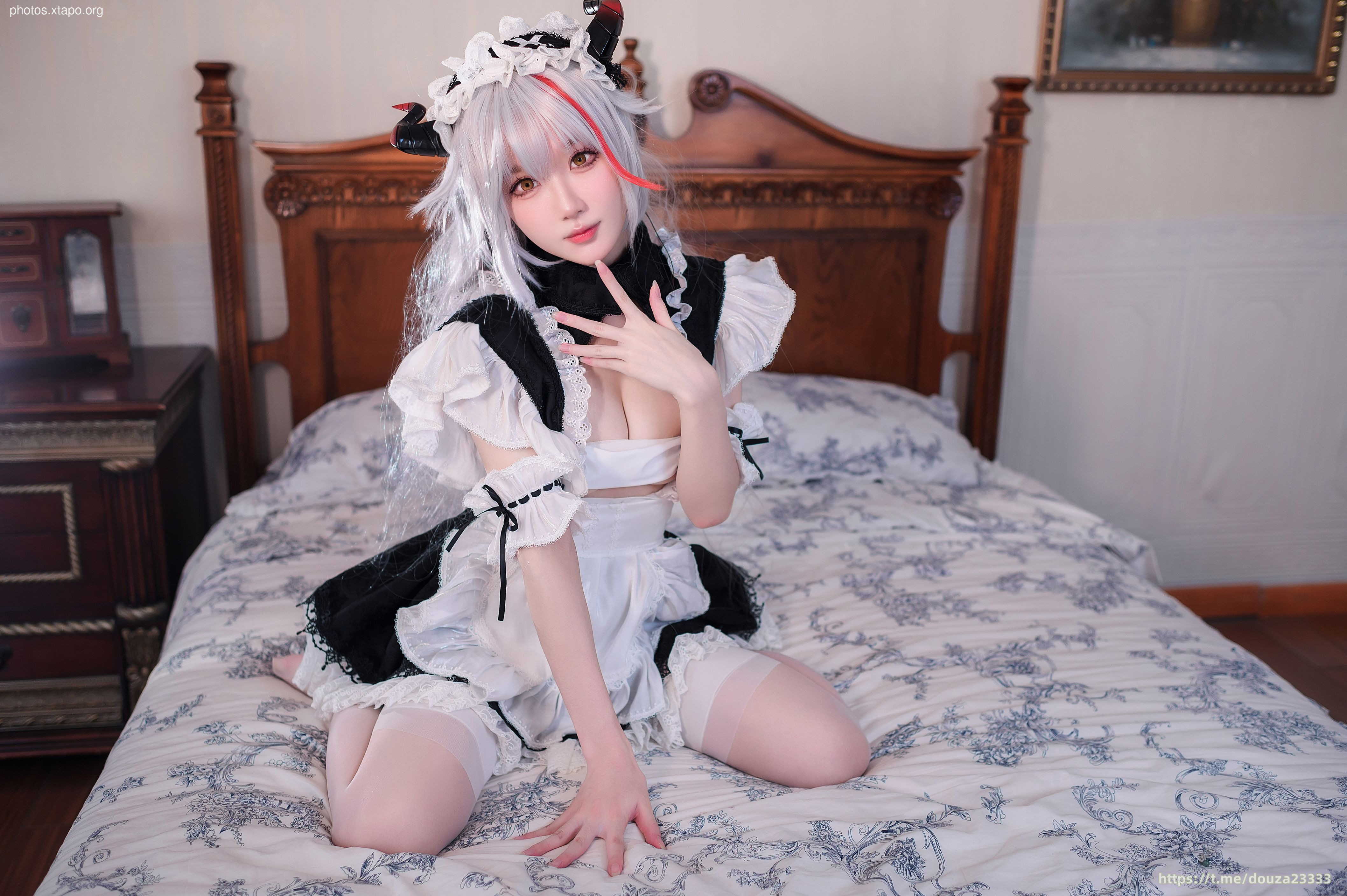 Abao is also a rabbit mother Eggi maid