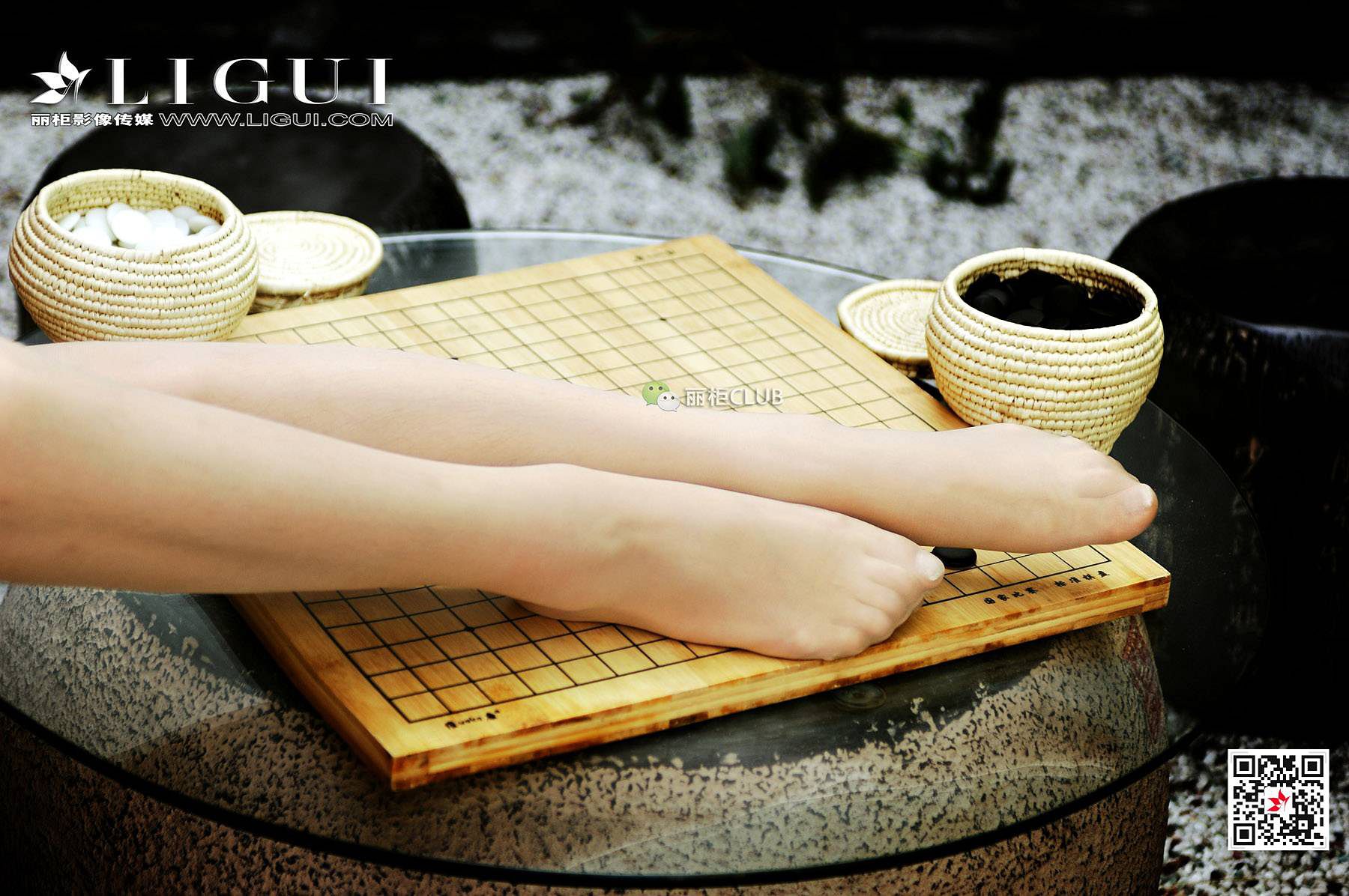 Leg Model Liu Tao Classical Meisi Li Cabinel Ligui Stockings Beautiful Legs