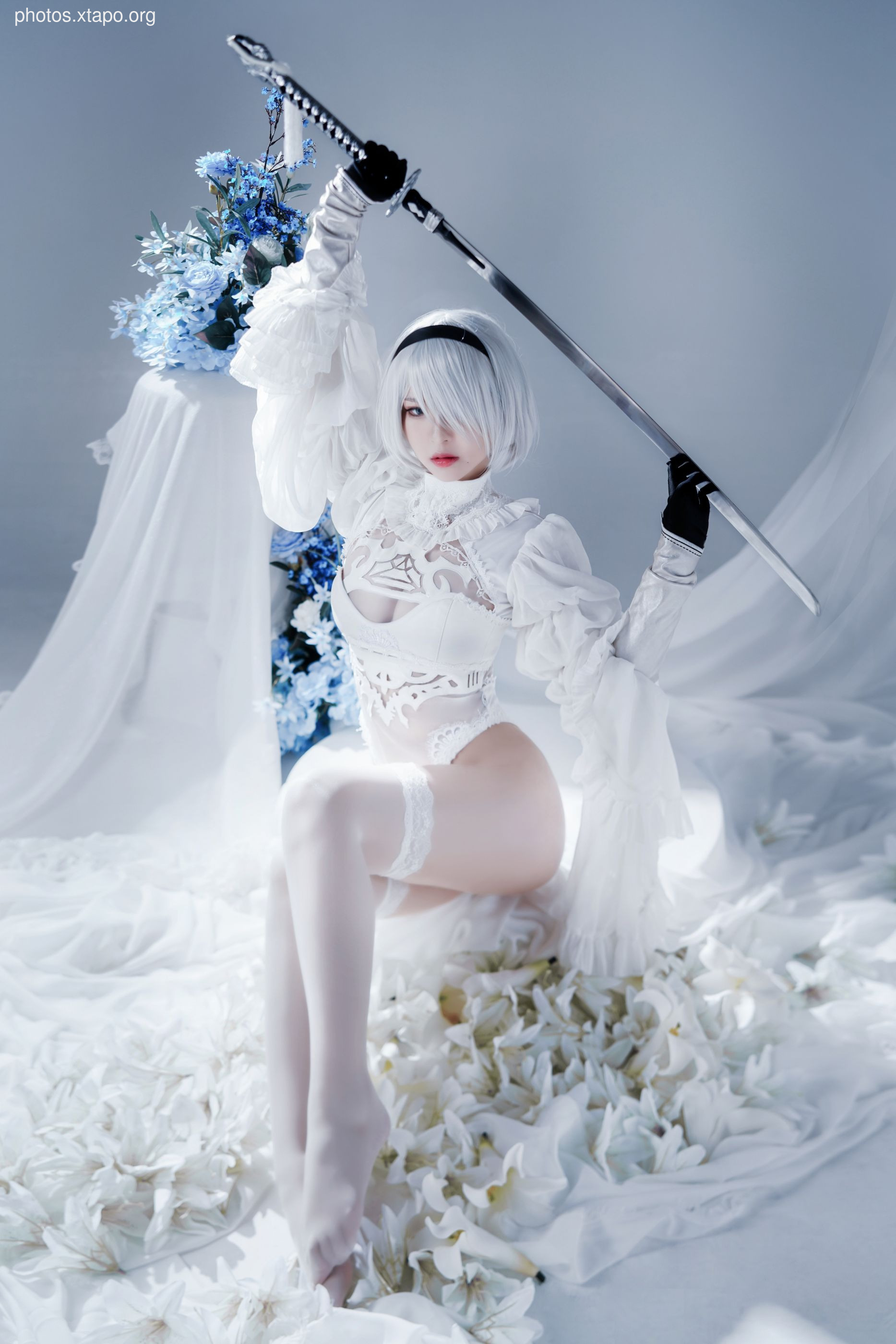 Hanbanzi - Automata ヨルハ No. 2 Type B White Dress 51P-91MB