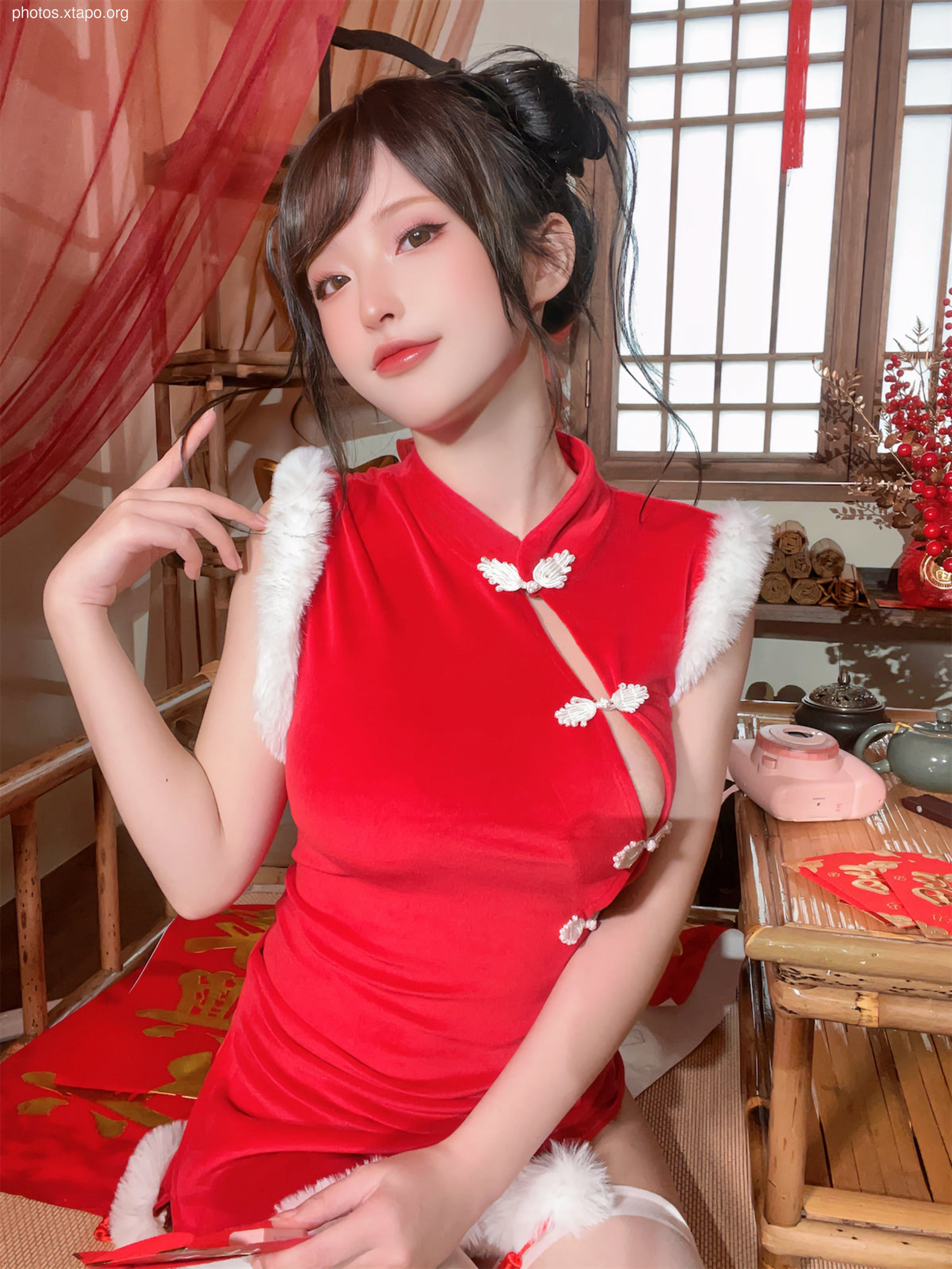 Shimizuya 2023 New Year Cheongsam 77P-770MB