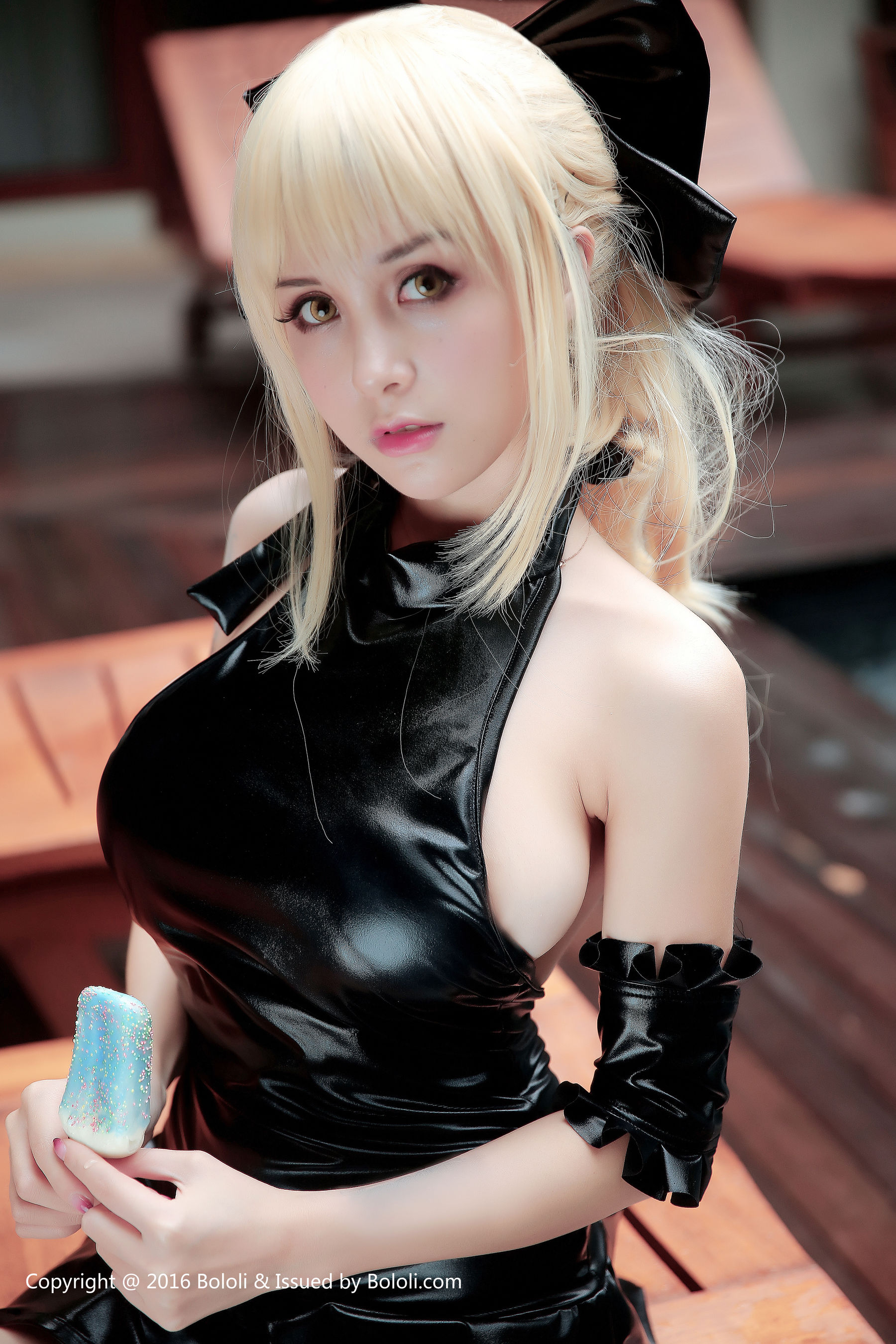 Xia Mei sauce Saber SABER WaterStriped Bikini Bololi Polo Society Bol.031