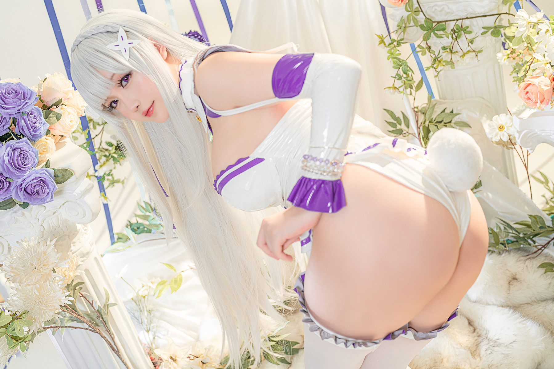 Hoshilily Miss Star Chichi Cosplay Emilia