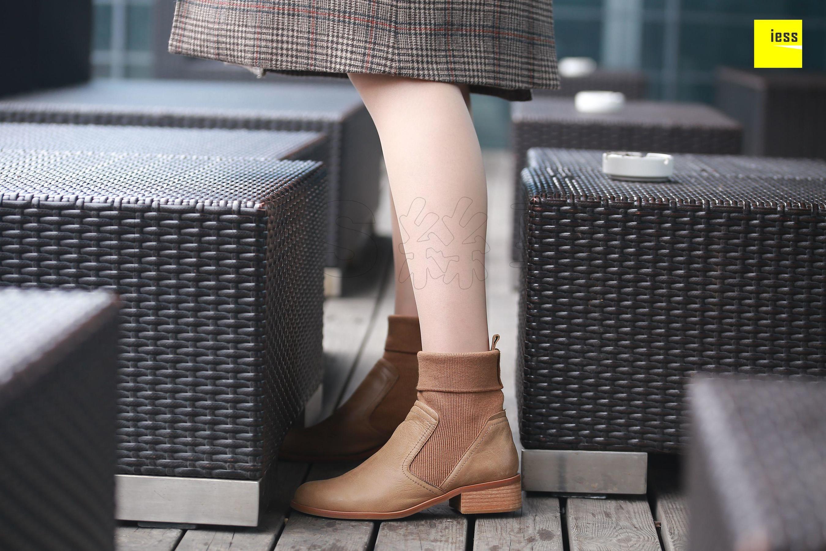 Purple Purple Domineering Short Boot Pork Different Thoughts to IESS Silk Enjoy Home 168