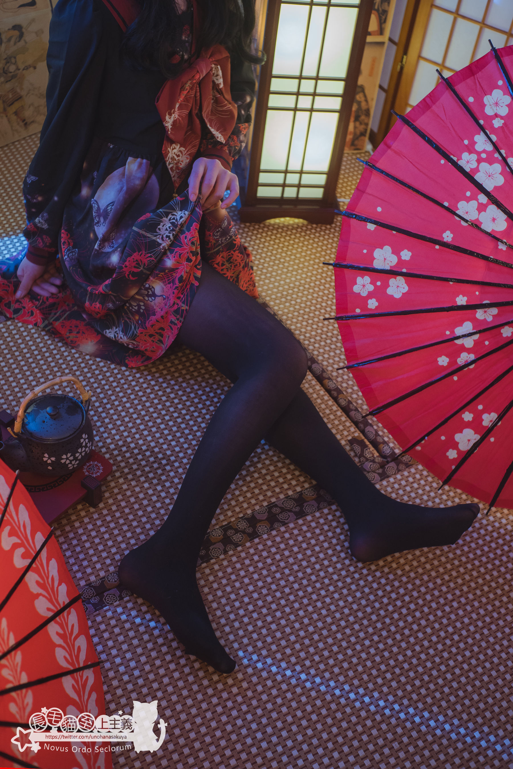 Welfare COS Waiser Kagiki Rin Rin Rin Josei -On the night when cluster amaryllis blooms