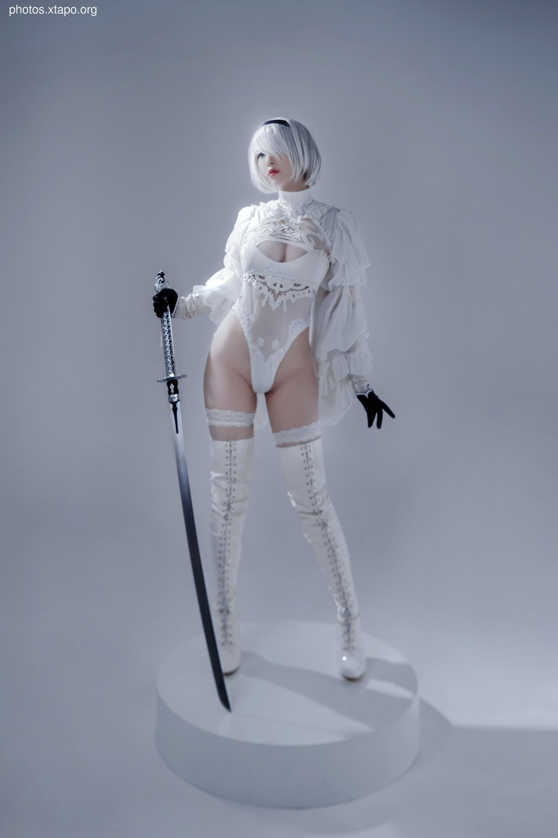 Half Half -Automata ハ ル ハ No. 2 B -type white dress 51P -91MB