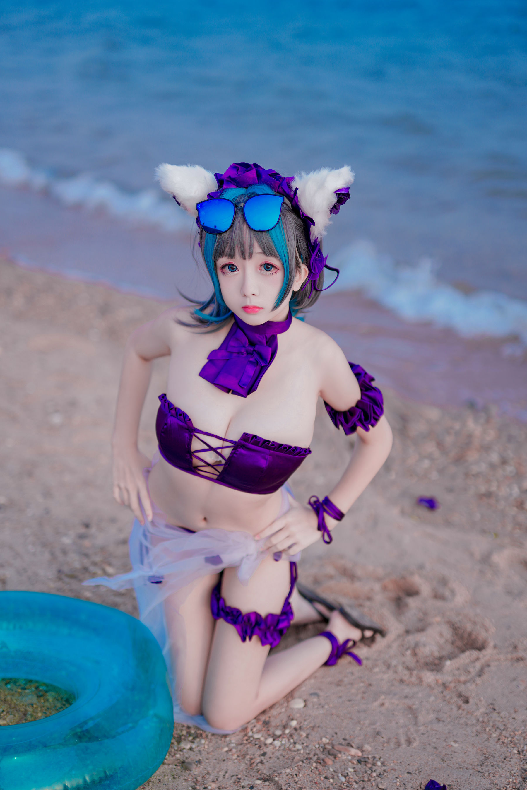 COS Welfare COSPLAY Renai Jiao -Chai County Cat Swimsuit