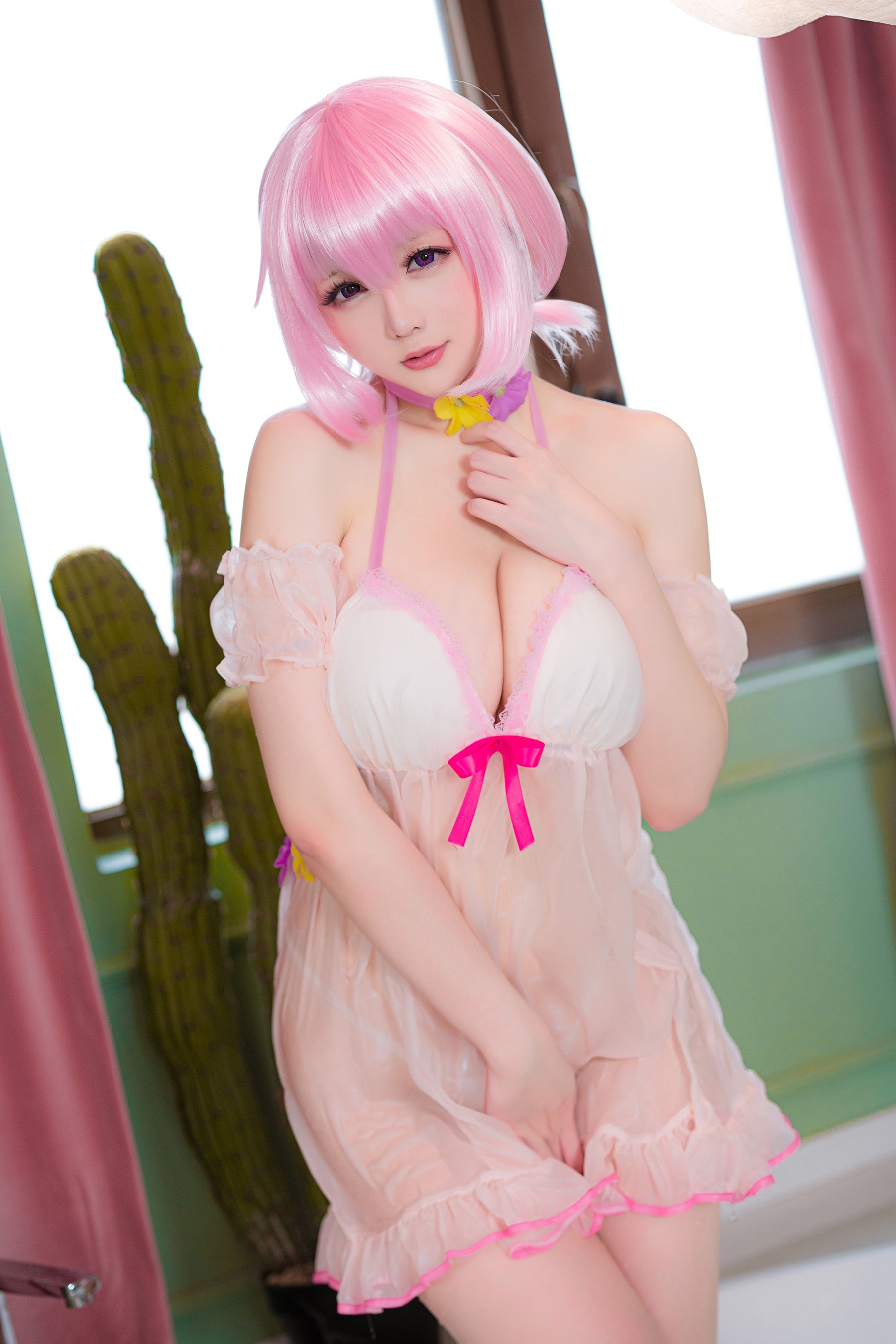 Welfare COS Miss Coser Sister Star Zhi Zhi Zhi -Valentine's Day Dream set group
