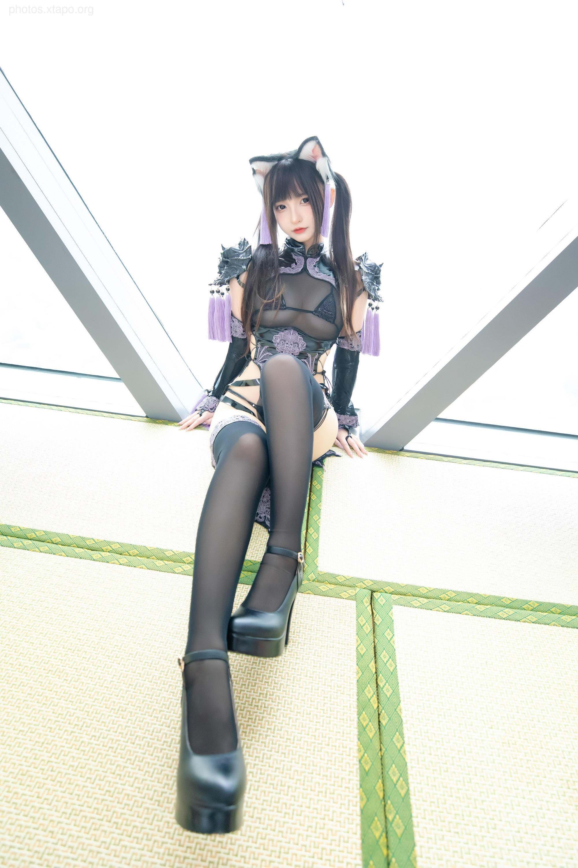Kamika Saka Shinong Cheongsam Cat Woman (January 6 Reward Group Resources)
