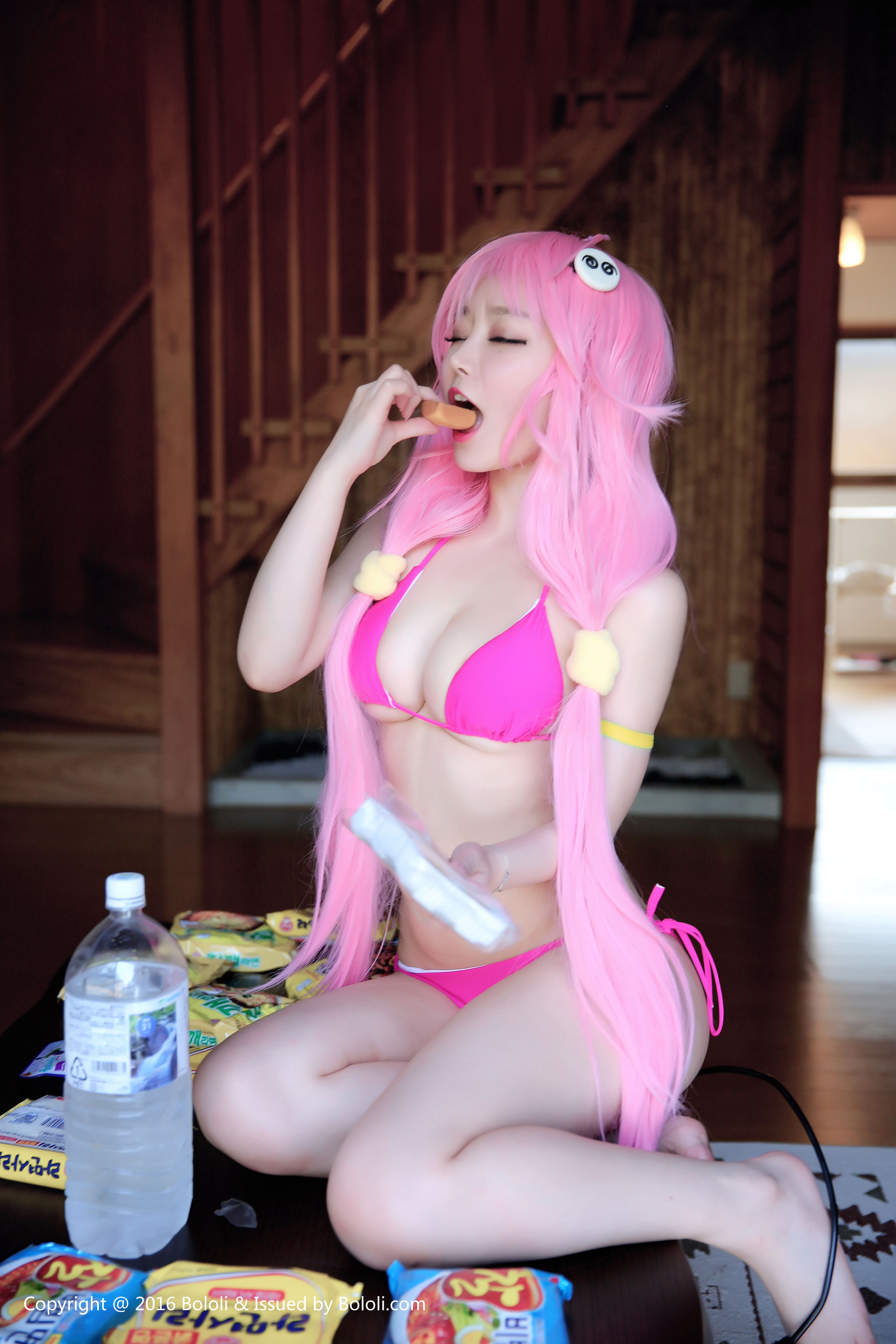 Liu Yanqi COS Pack King Girl-菈菈 Bololi Polo Society bol.094