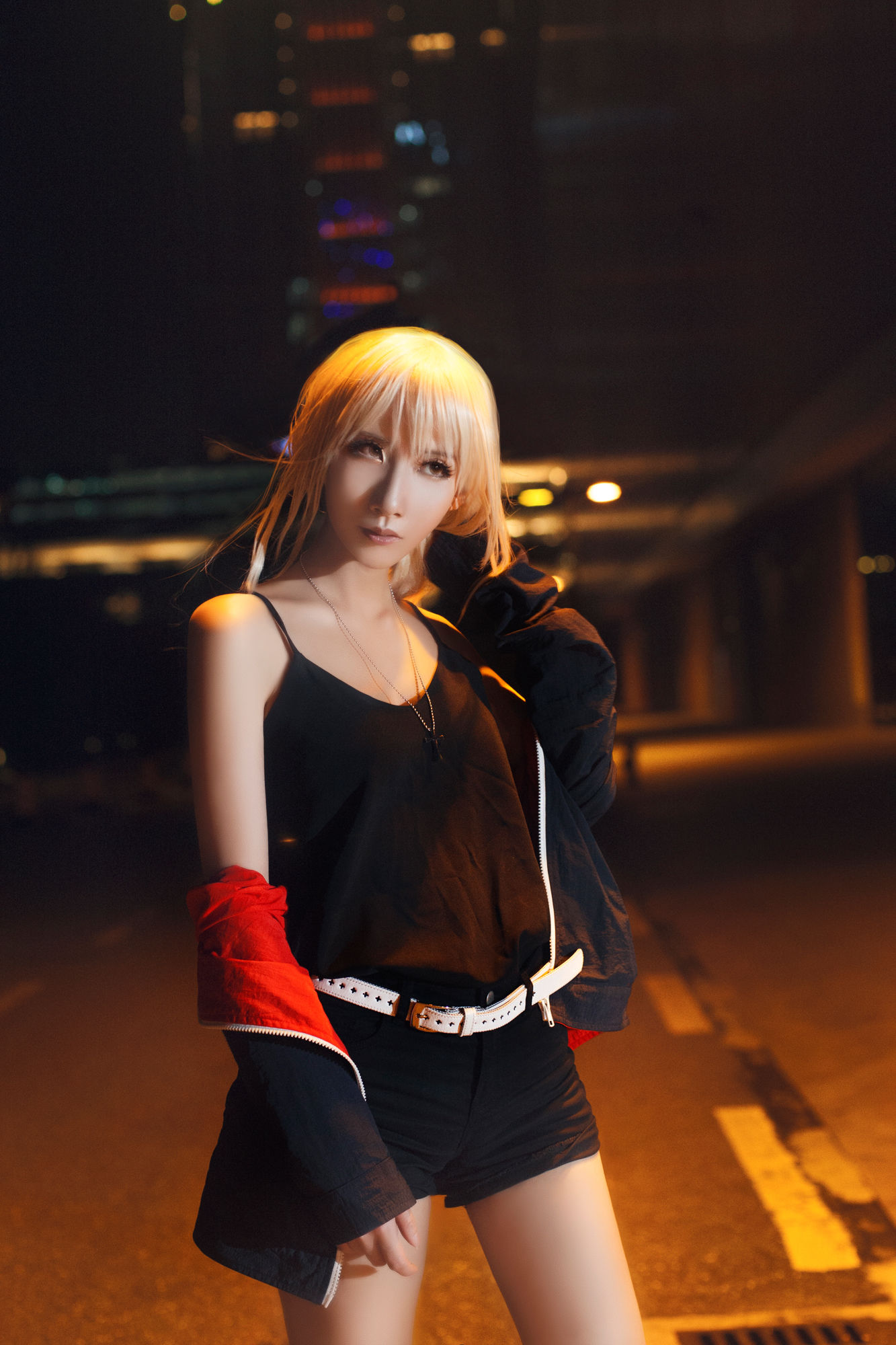 Net Red Coser Photo Half half & amp; Sophie Sophia -Black Zhen 2