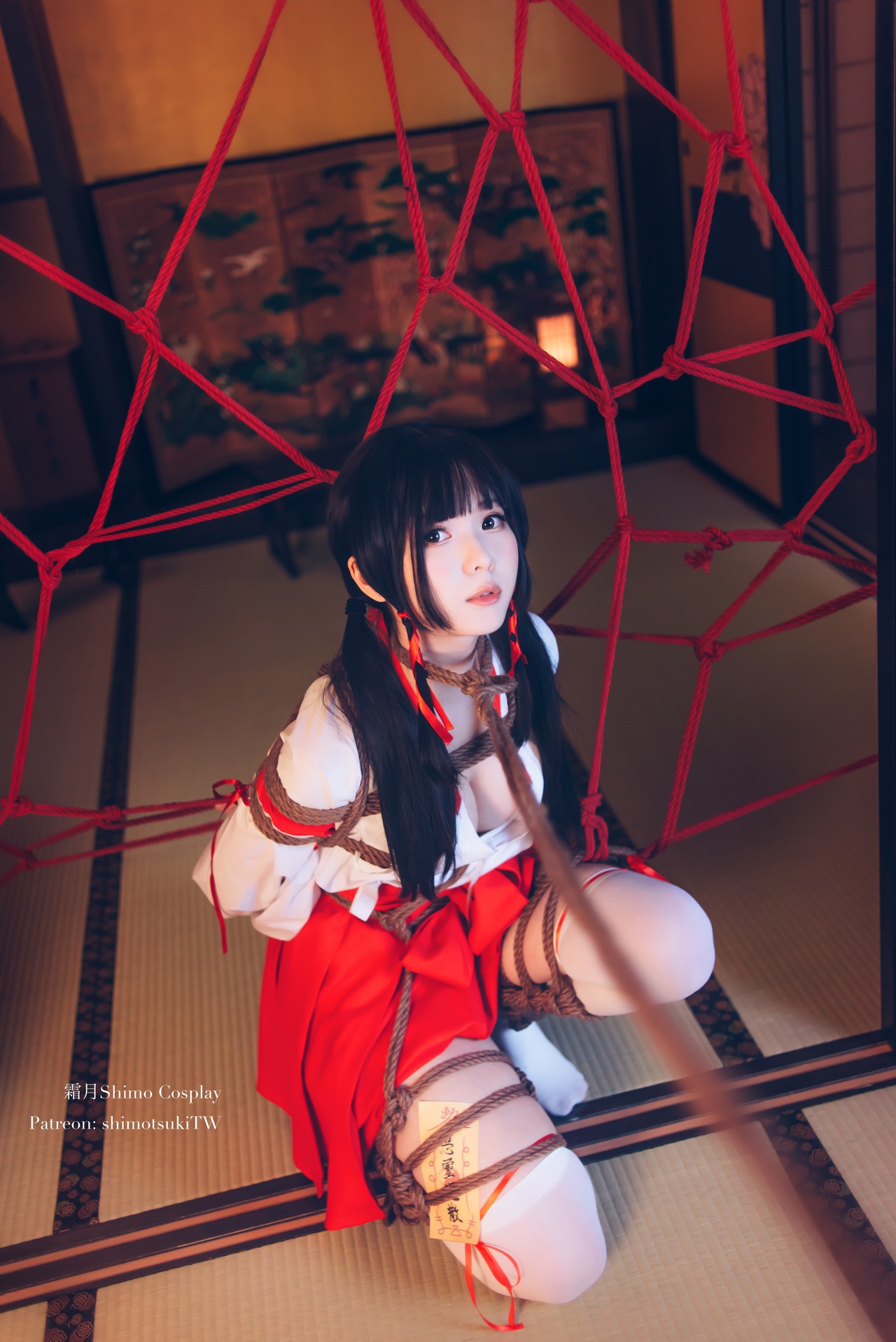 [Shimotsukishimo] Shrine Maiden 捆绑 Miko Bundle