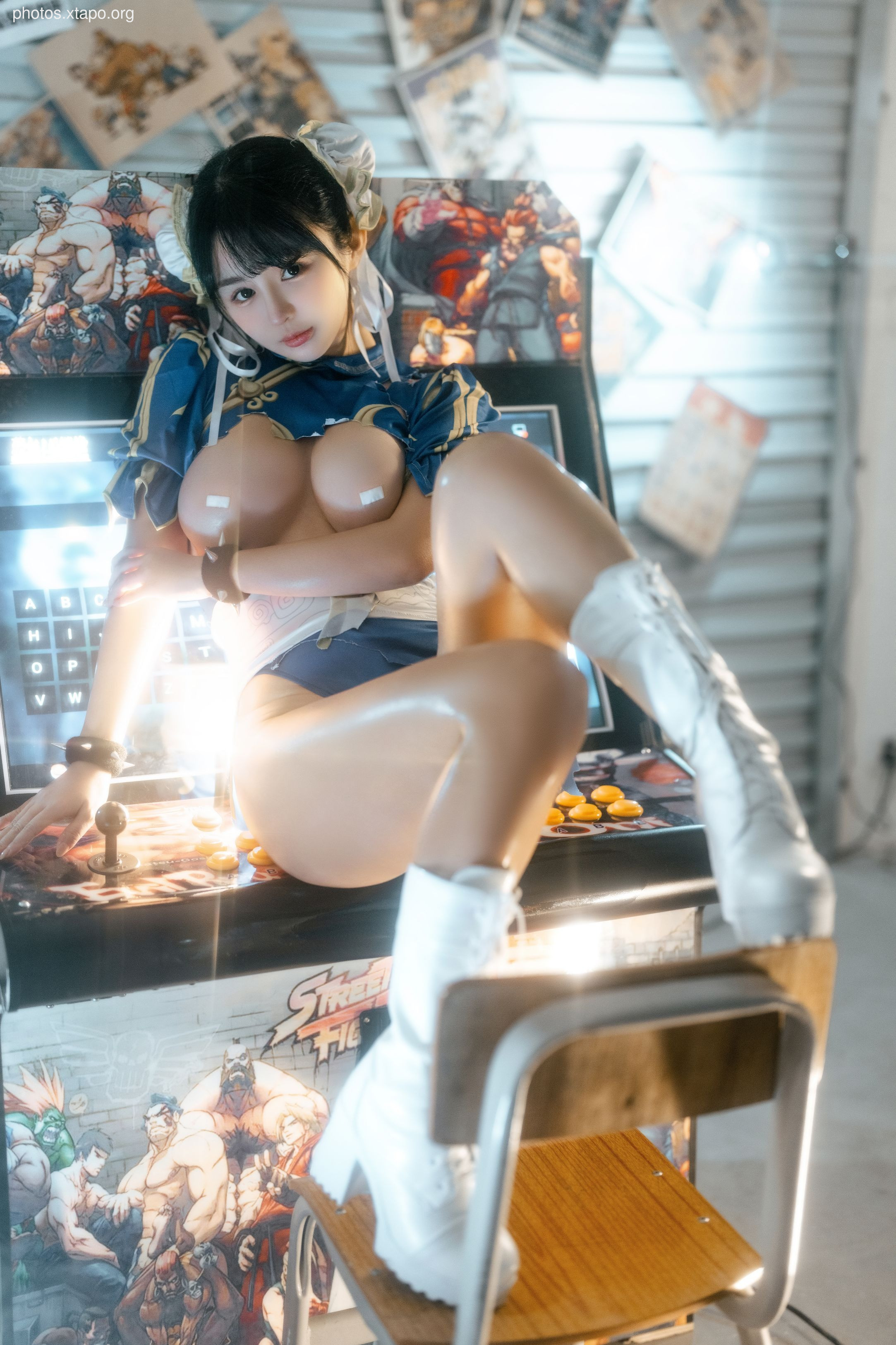 Sakurai Nene Video Game Chunli