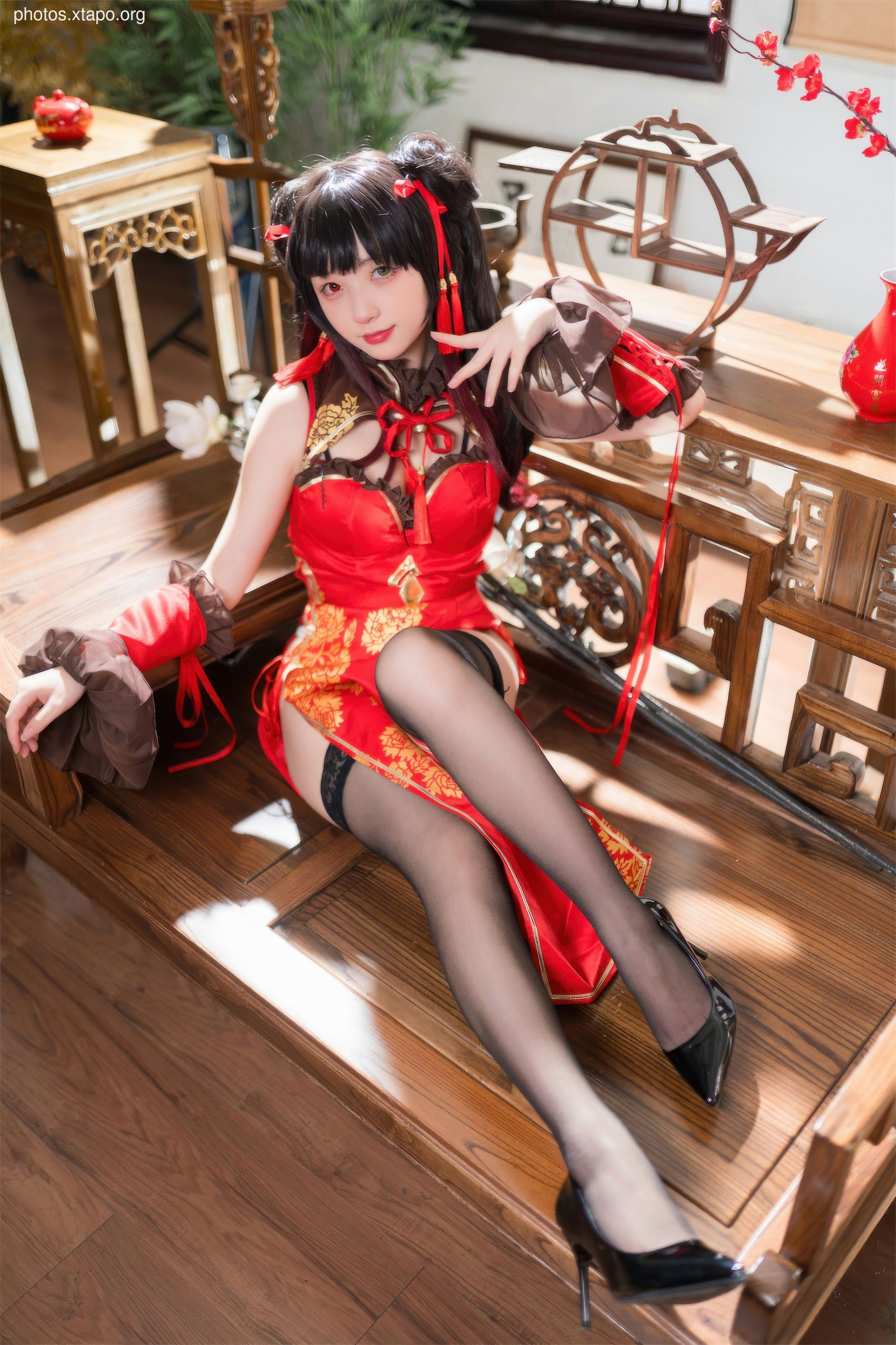 Flower Bell Tokisaki Kurumi Cheongsam 66P