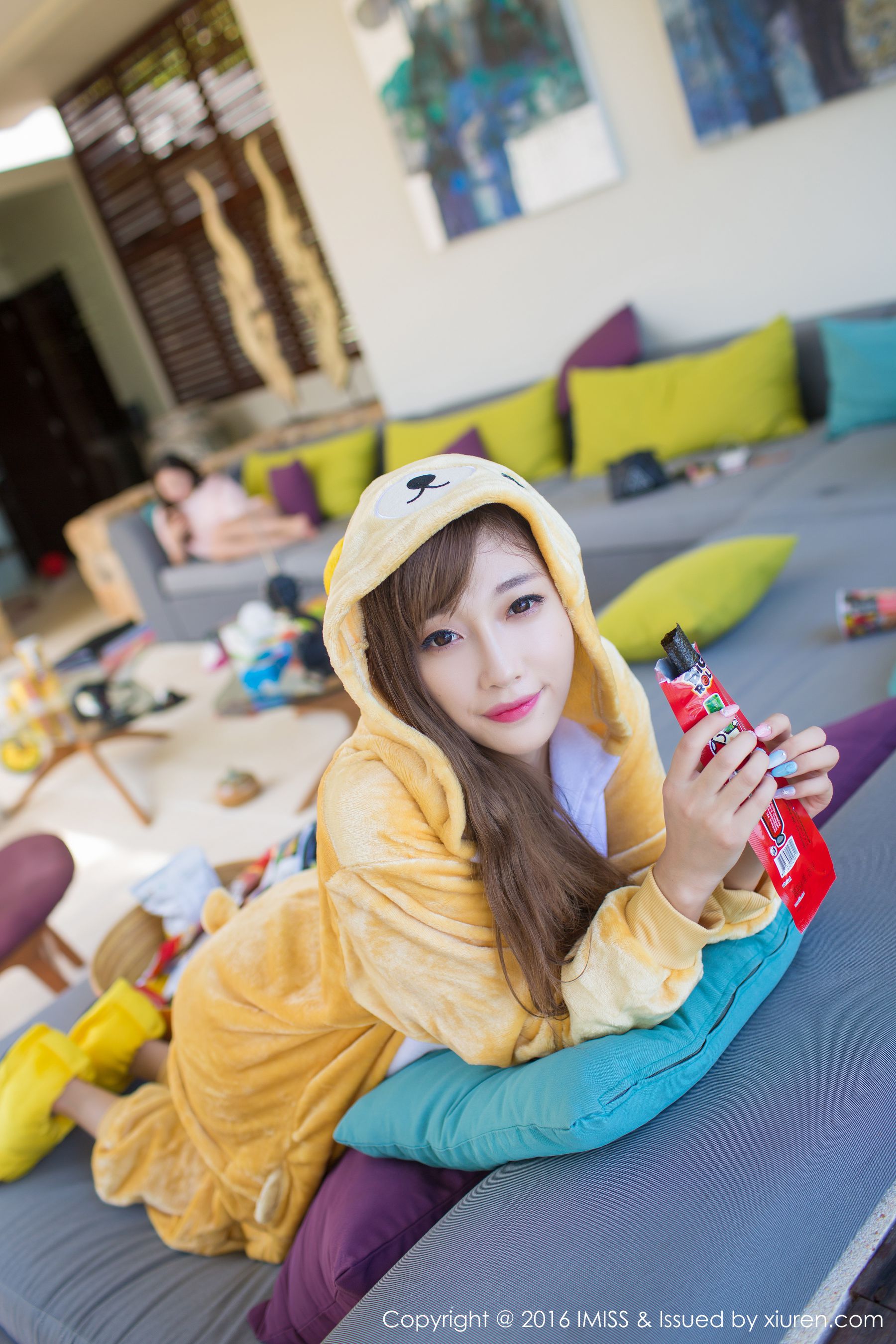 SUGAR Little Sweet Heart CC Beauty Plasma BeastCheongsam and Stockings Ai Mishe IMISS VOL.136