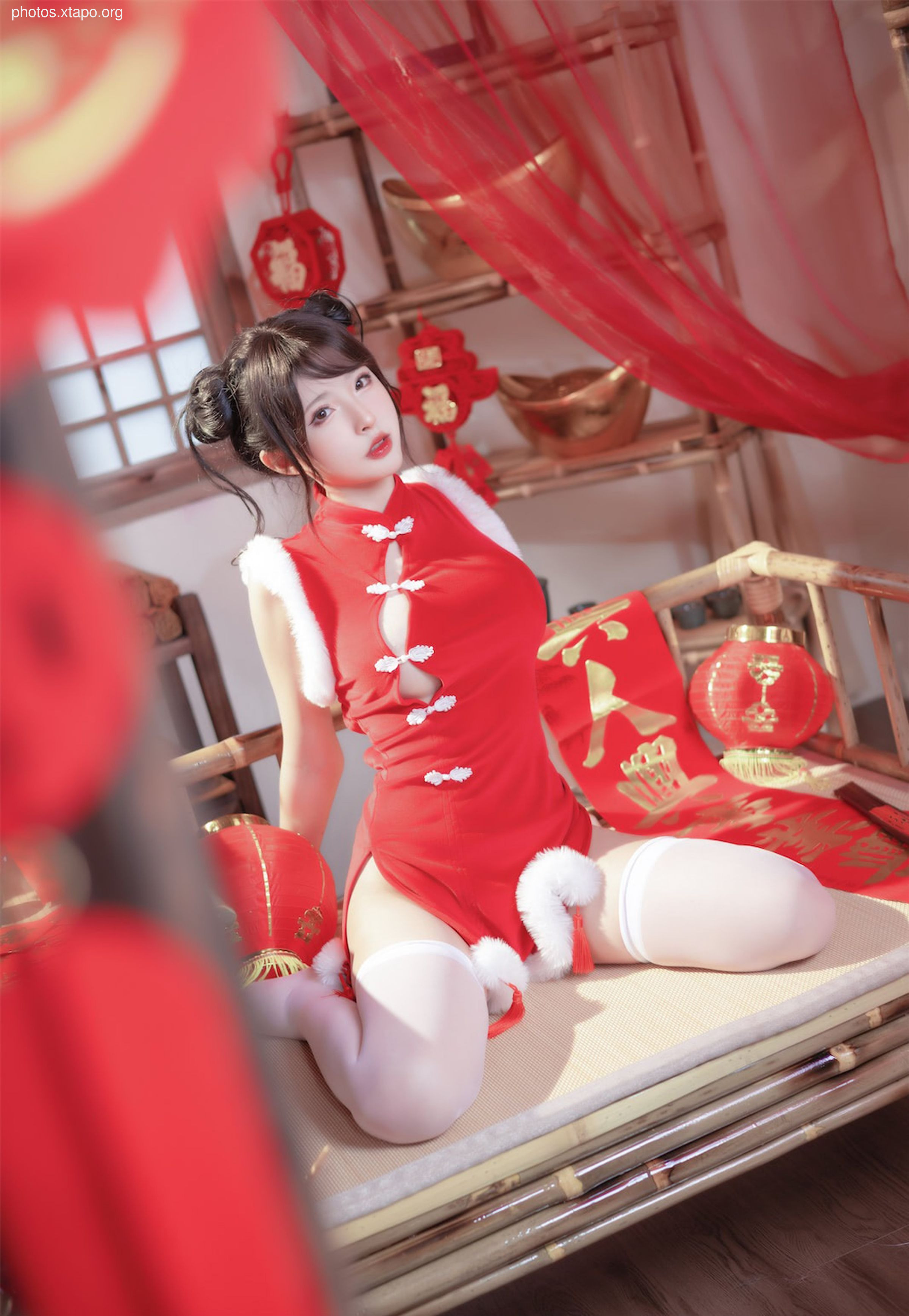 Shimizuya 2023 New Year Cheongsam 77P-770MB