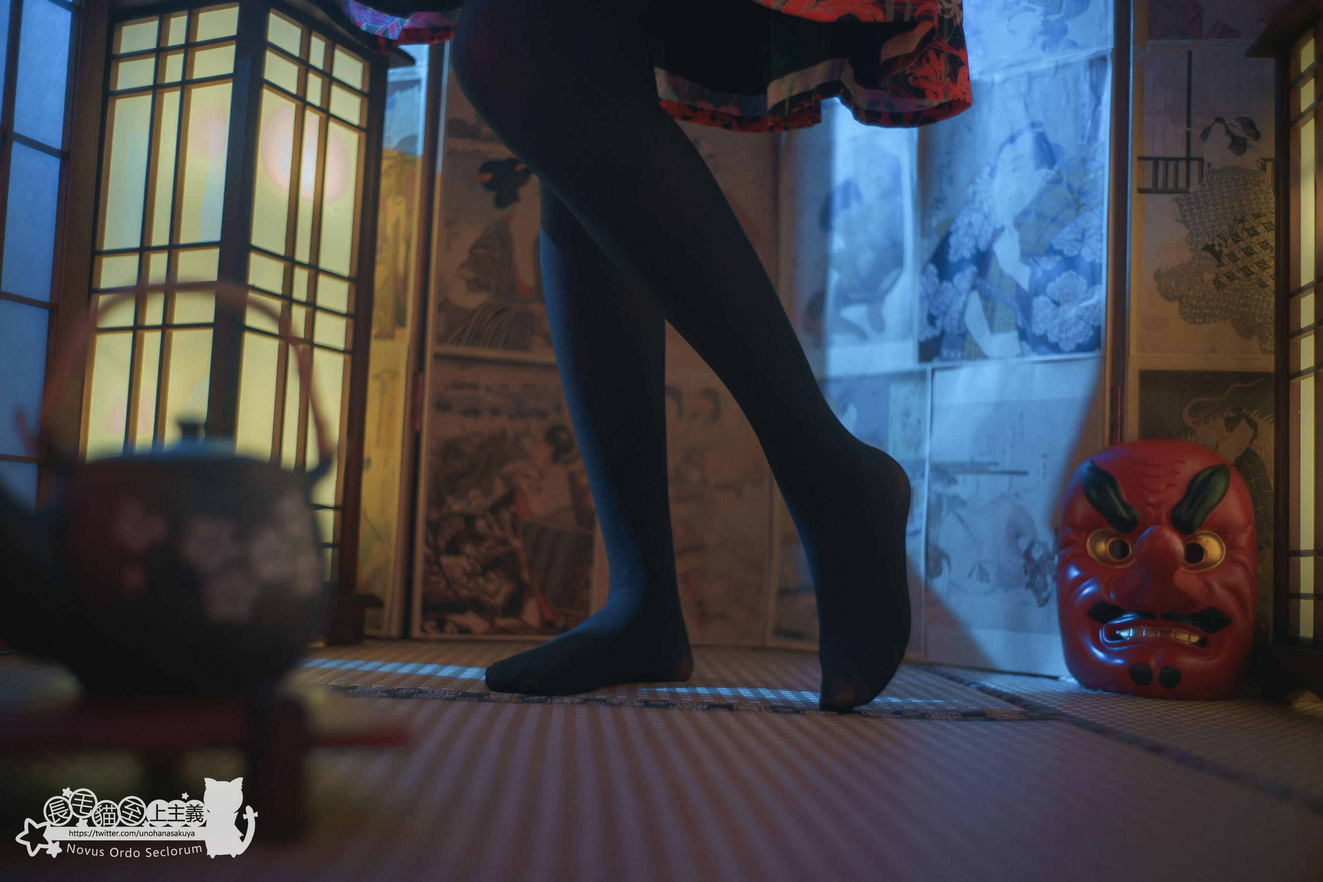 Welfare COS Waiser Kagiki Rin Rin Rin Josei -On the night when cluster amaryllis blooms