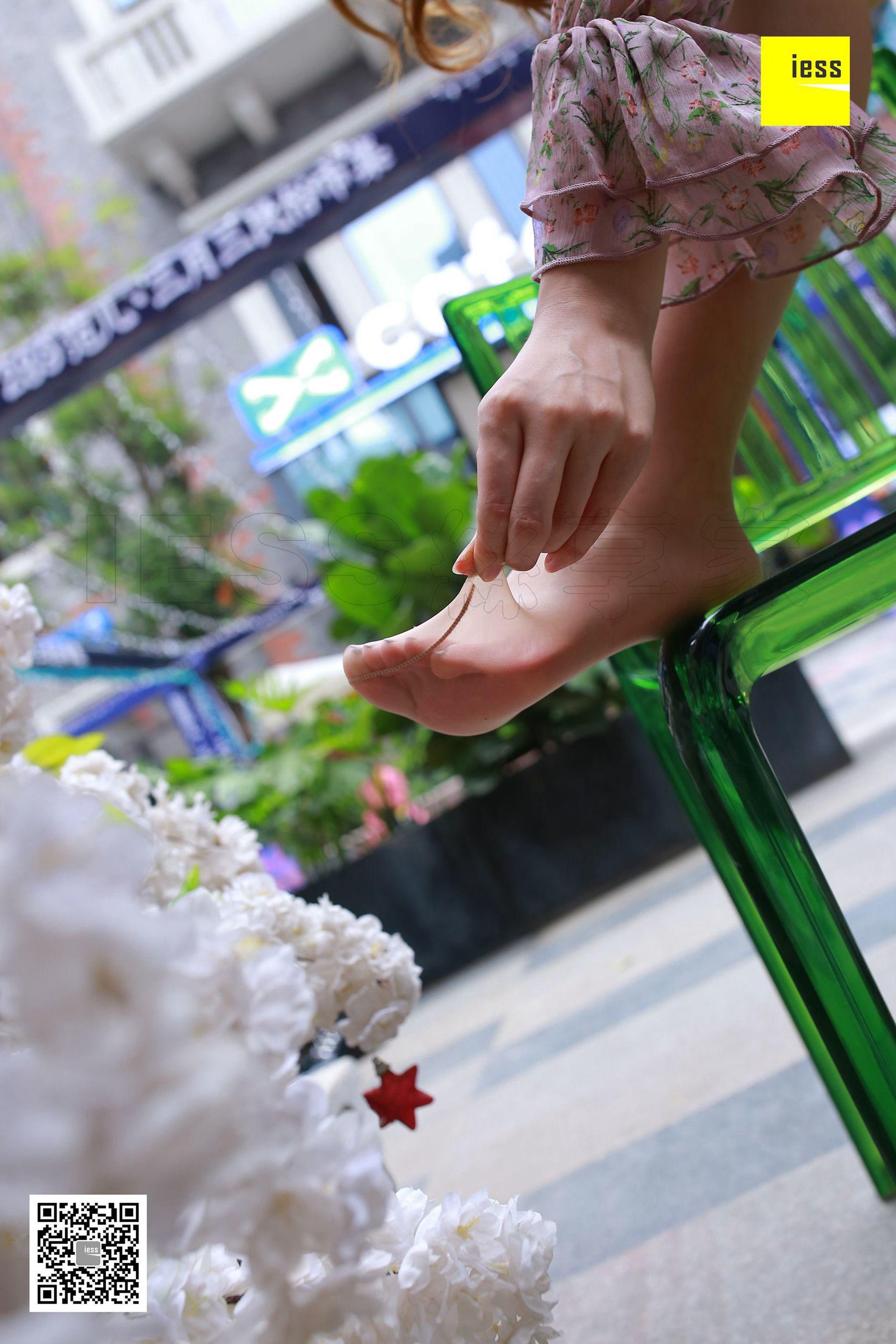 Purple Purple White Skin Beautiful toes Different Thoughts to IESS Silkxiang Home 235