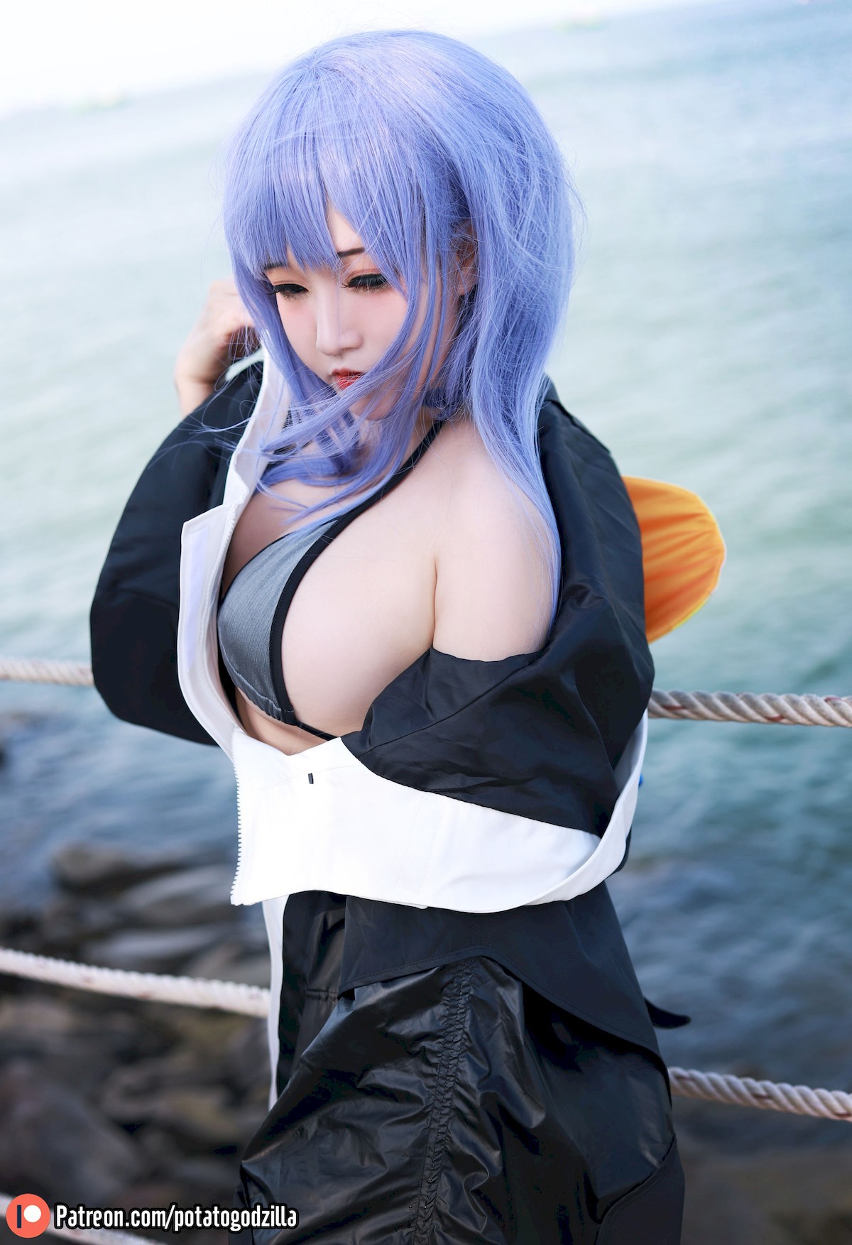 Potato Godzilla Cosplay Swimsuit Melt Lilith