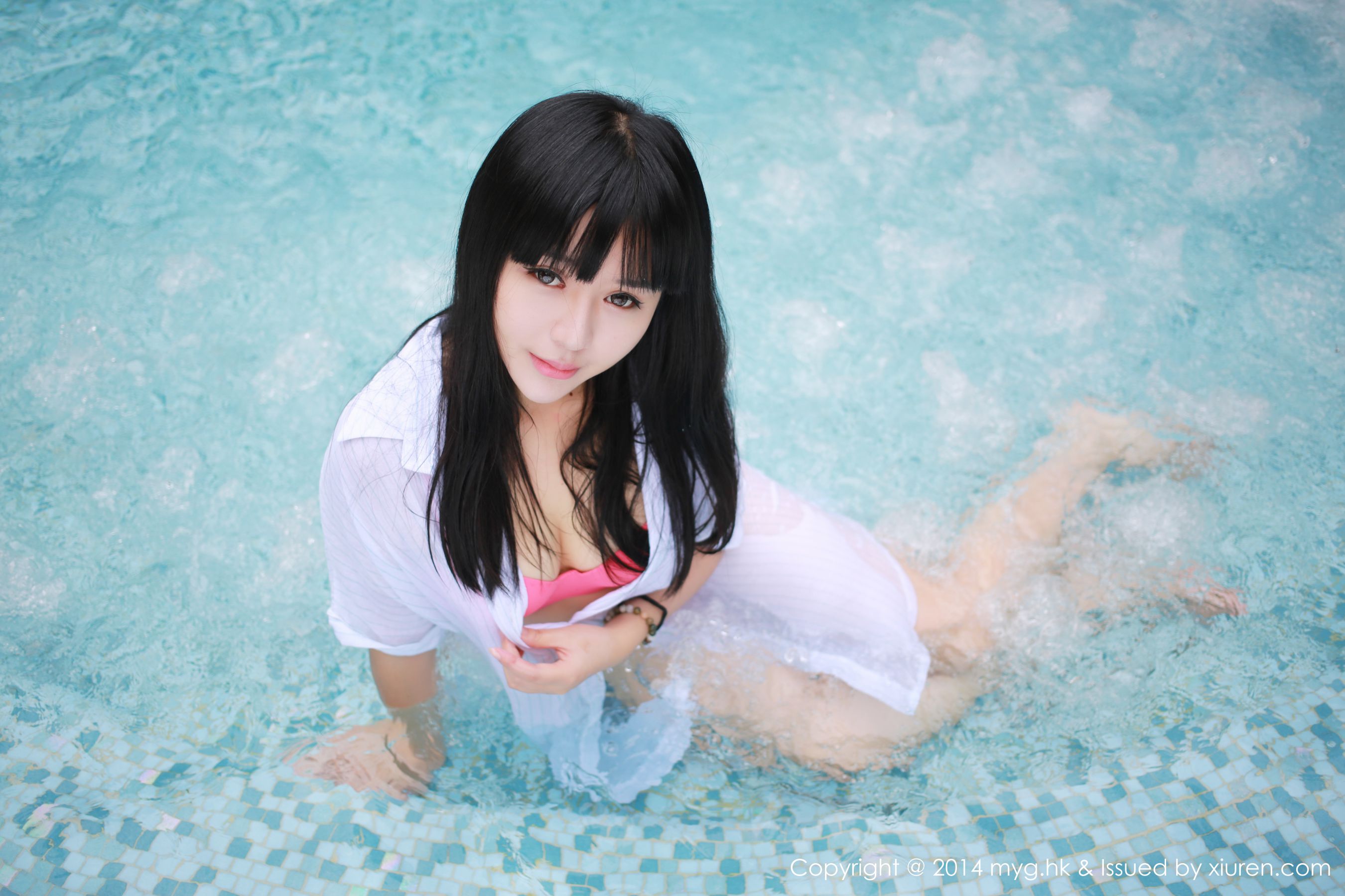 Babao Icey Outside UnderwearWet Body Miyuan Pavilion Mygirl VOL.022