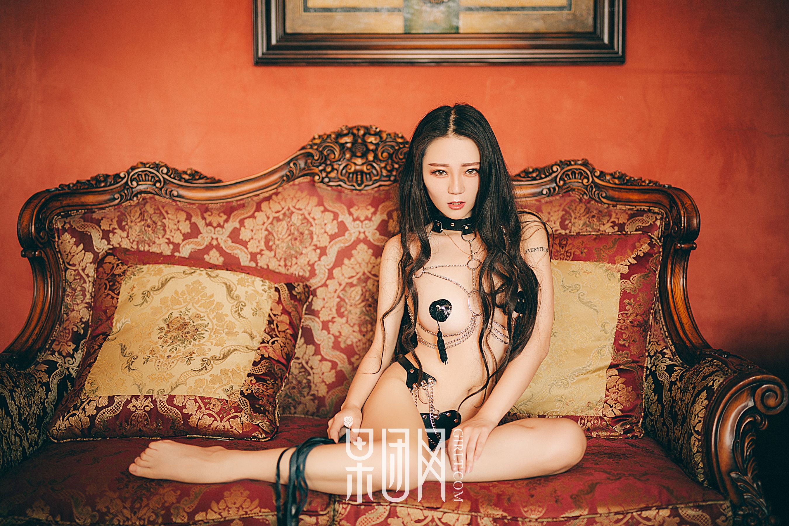 Mo Yaqi Really naked The vacuum is difficult to cover three points, and the iron cable SM scale is the most Fruit Group Girlt No.098